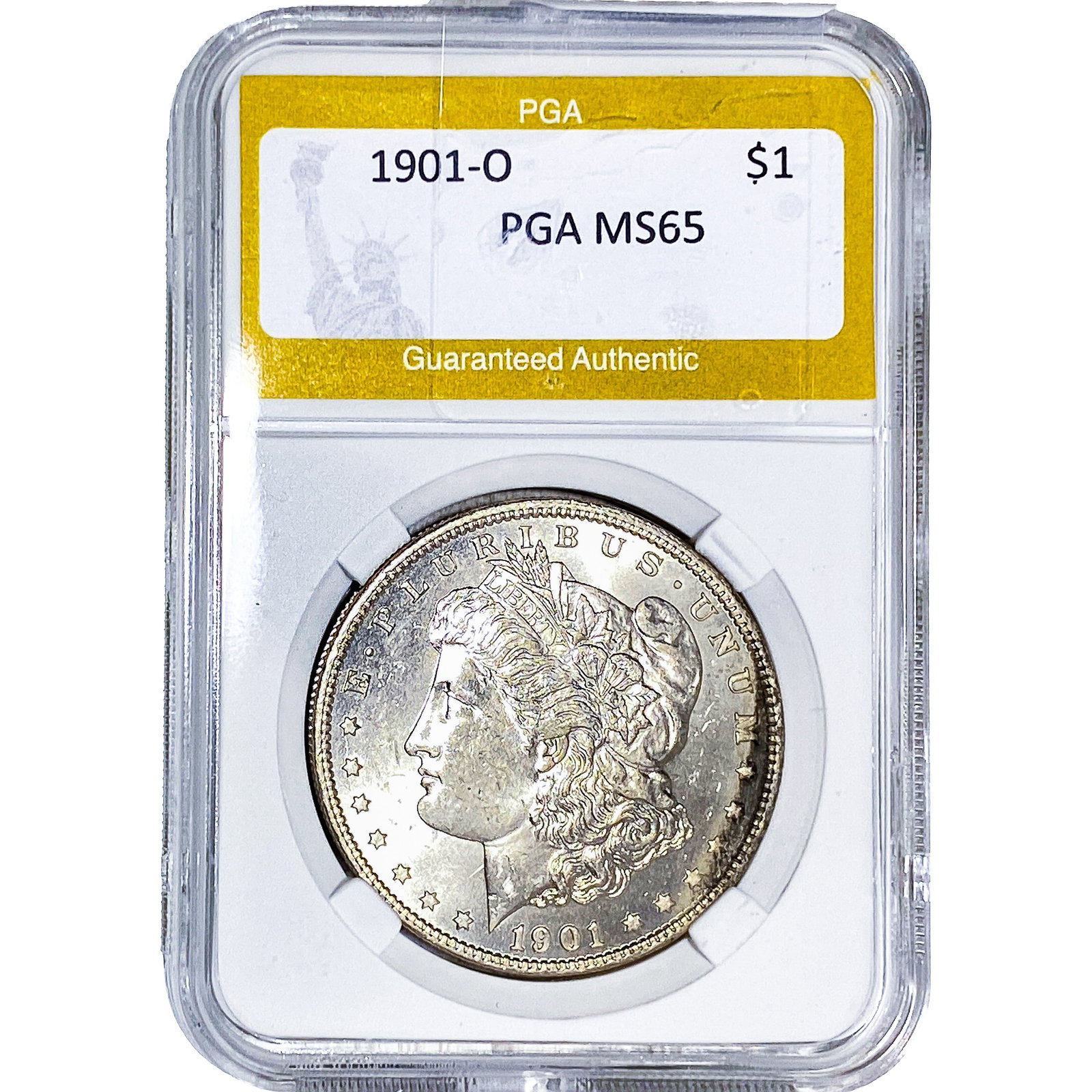 1901-O Morgan Silver Dollar PGA MS65 (1 of 2)