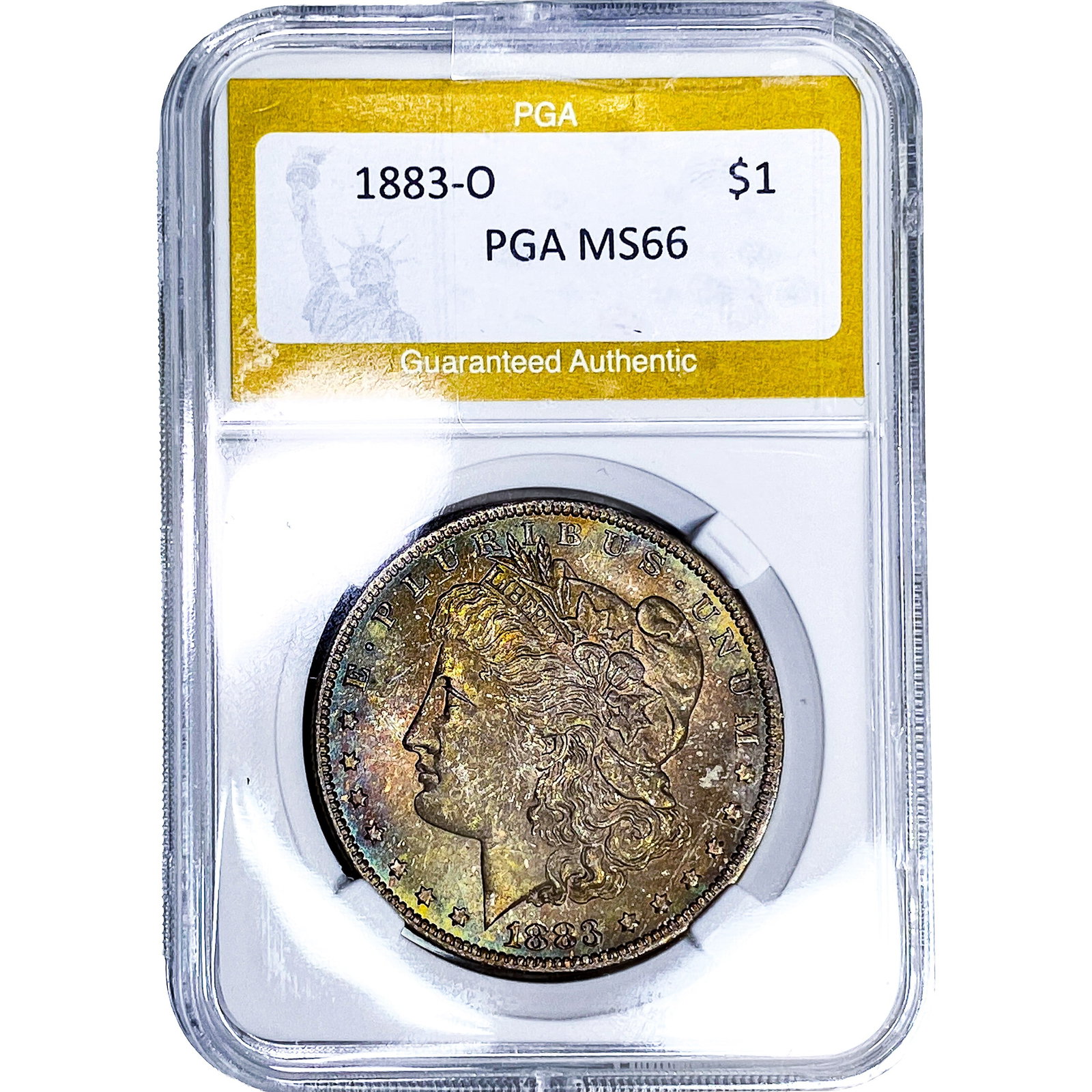 1883-O Morgan Silver Dollar PGA MS66 (1 of 2)