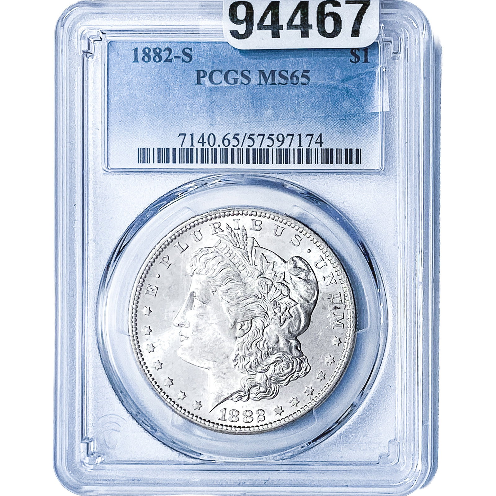 1882-S Morgan Silver Dollar PCGS MS65 (1 of 2)
