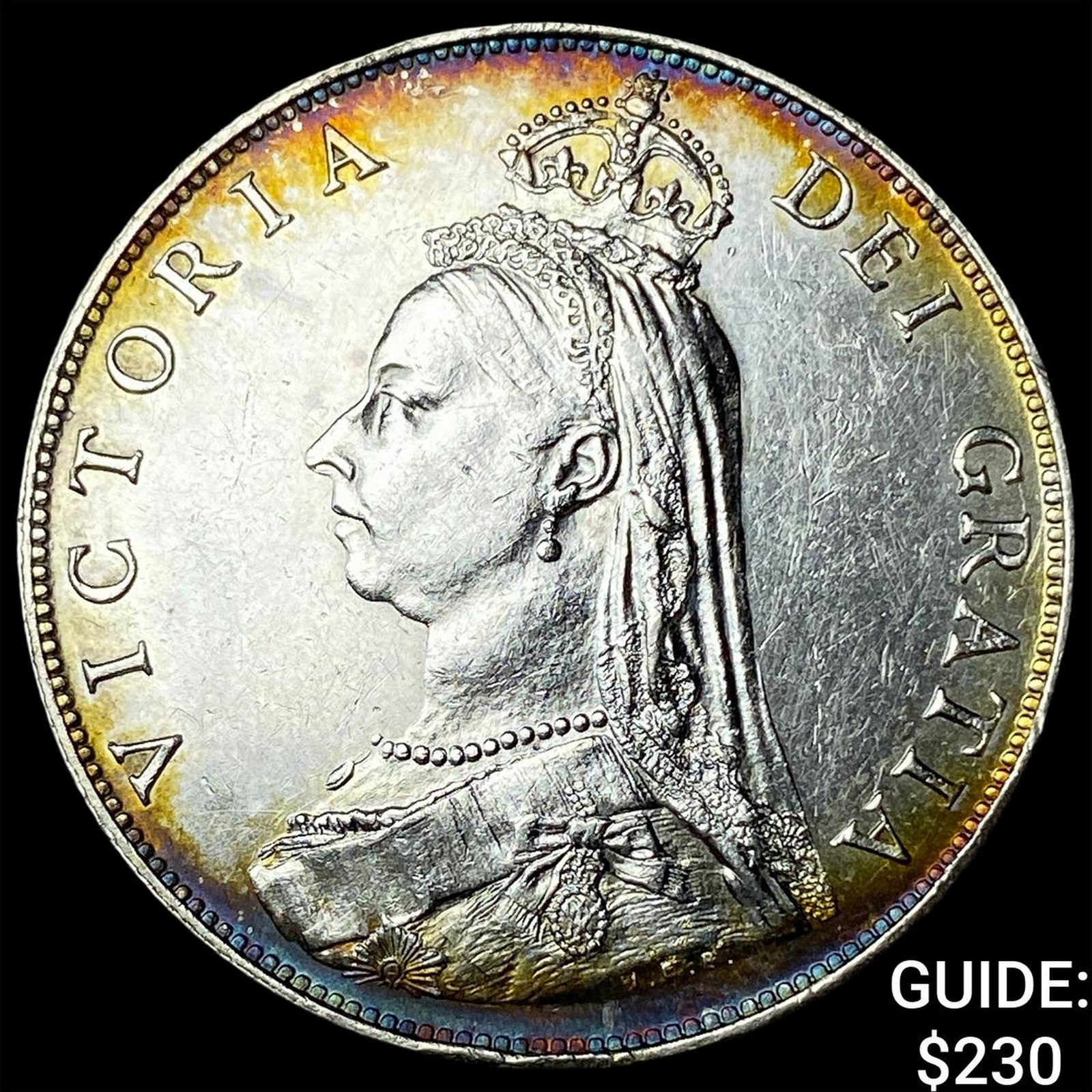 1887 Great Britain Silver 1 Florin (1 of 2)