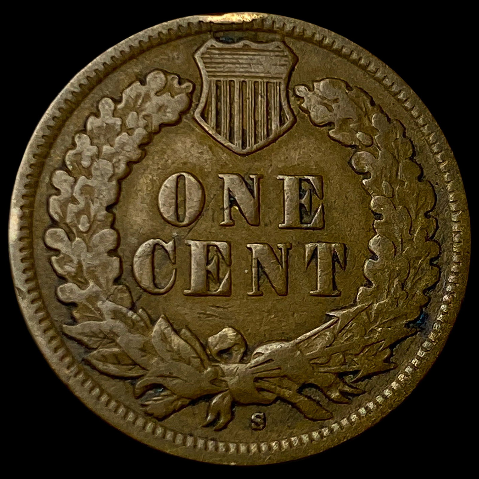 1908-S Indian Head Cent LIGHTLY CIRCULATED - 2