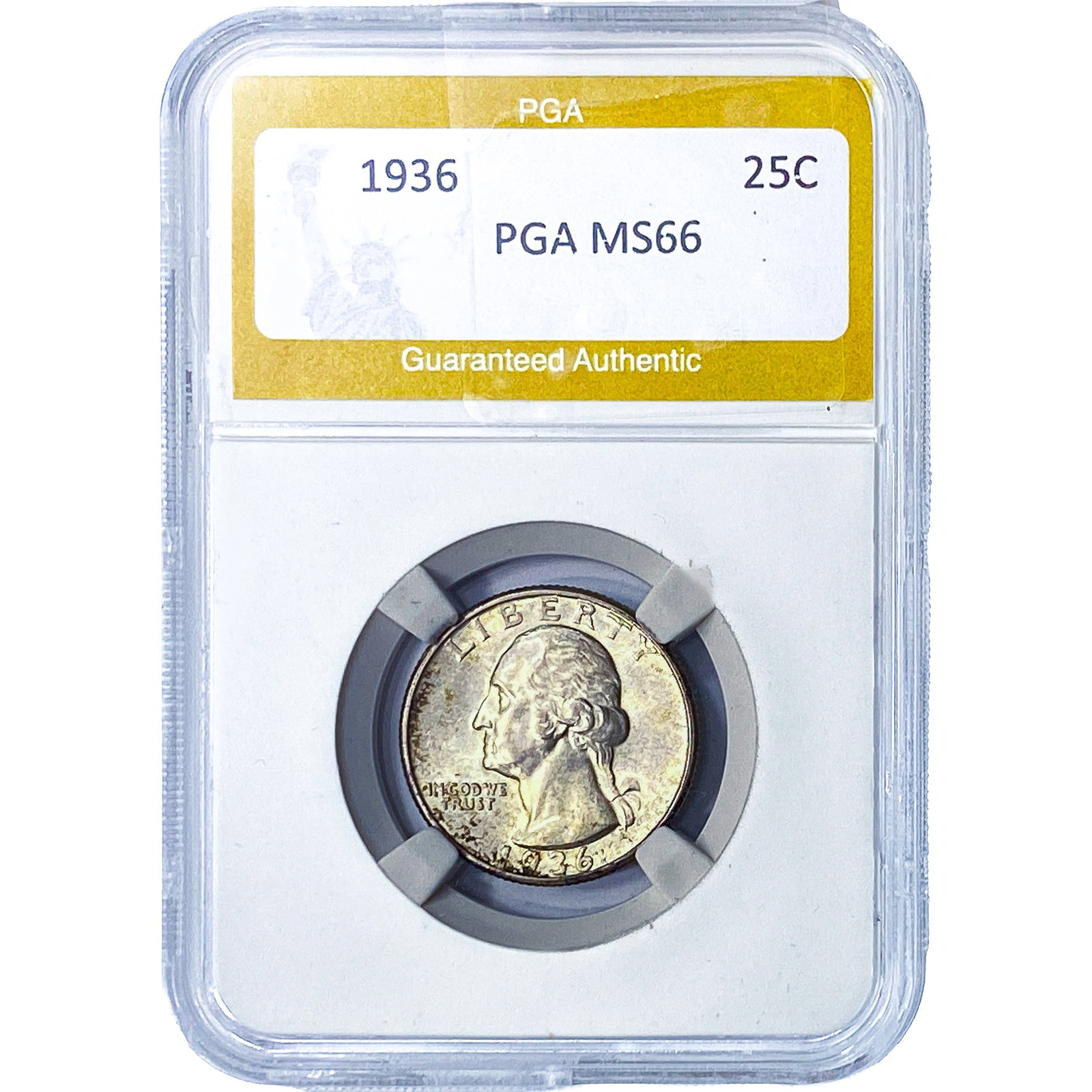 1936 Washington Silver Quarter PGA MS66 (1 of 2)