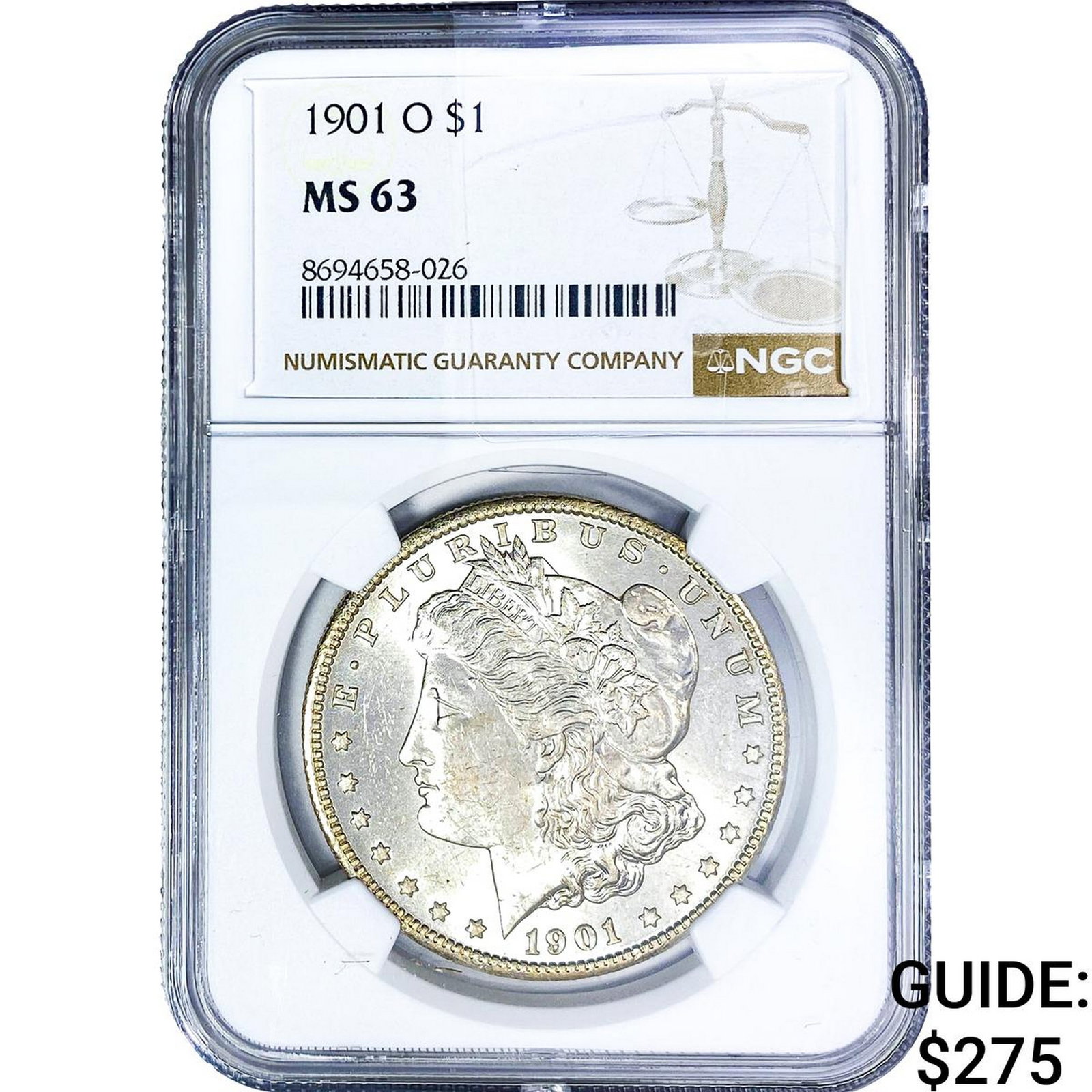 1901-O Morgan Silver Dollar NGC MS63 (1 of 2)