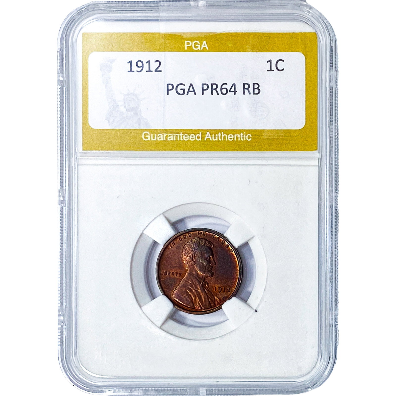 1912 Wheat Cent PGA PR64 RB (1 of 2)
