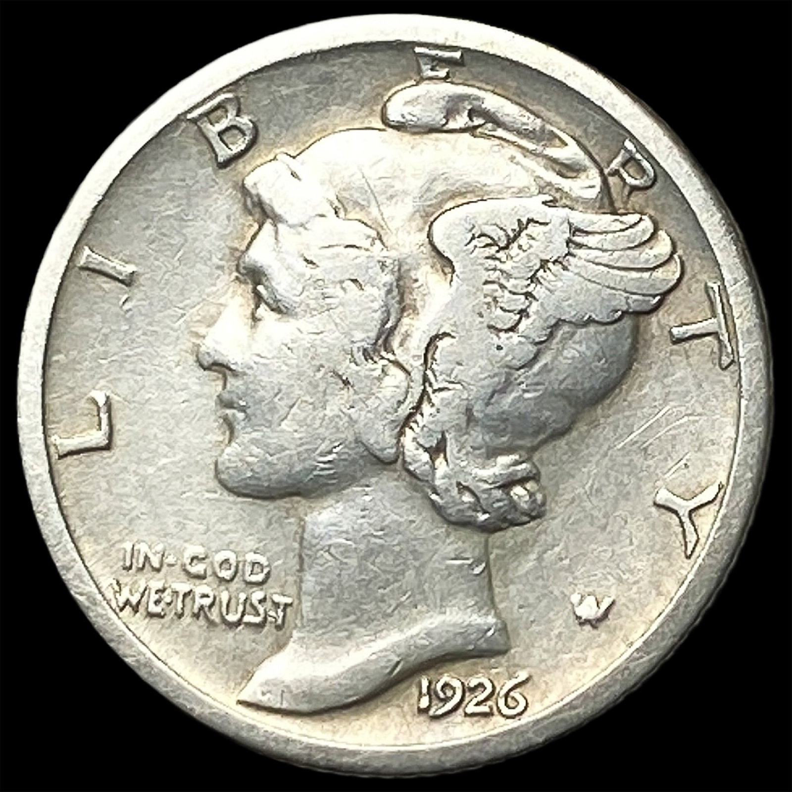 1926 Mercury Dime LIGHTLY CIRCULATED: 1926 Mercury Dime LIGHTLY CIRCULATED