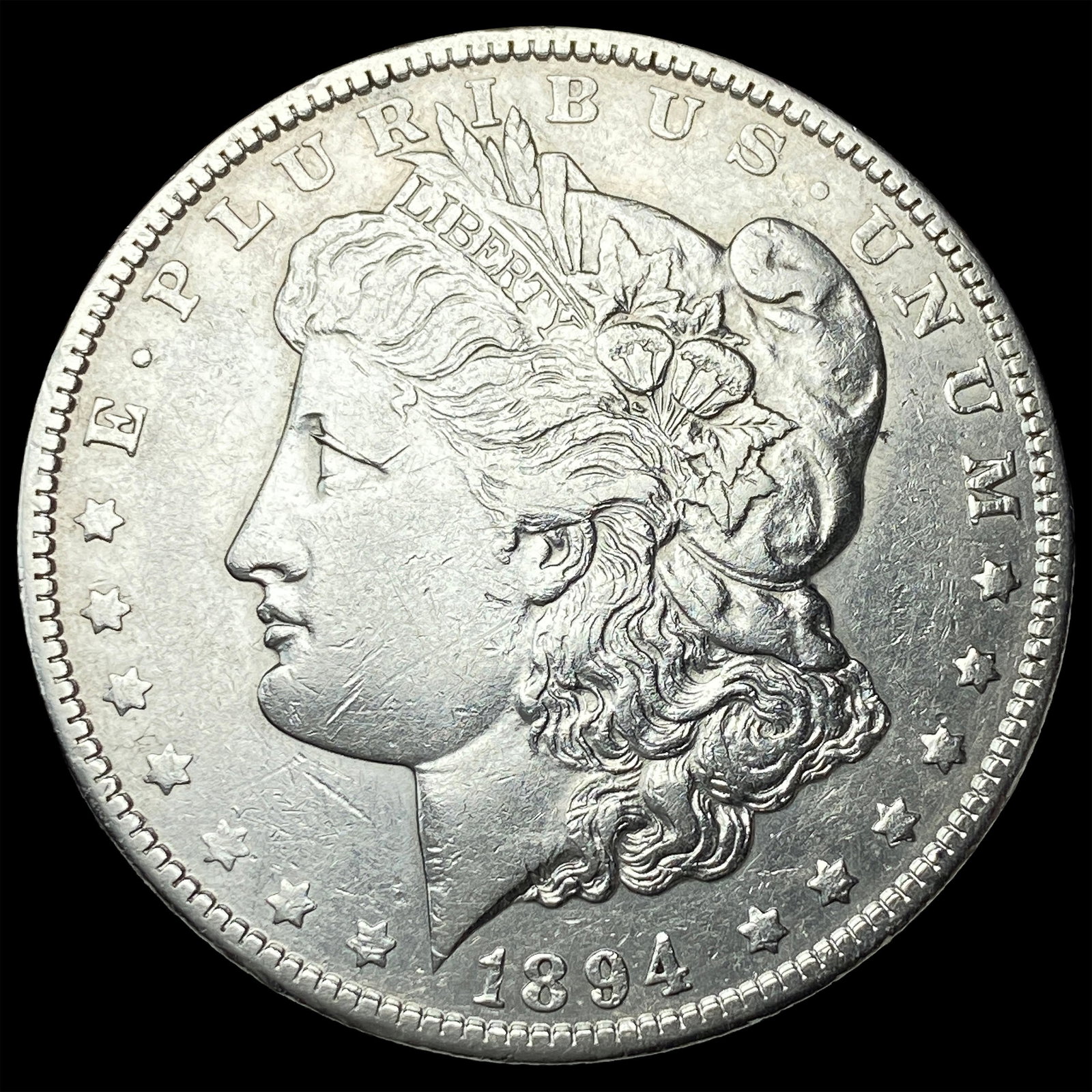 1894-O Silver Morgan Dollar CLOSELY UNCIRCULATED: 1894-O Silver Morgan Dollar CLOSELY UNCIRCULATED
