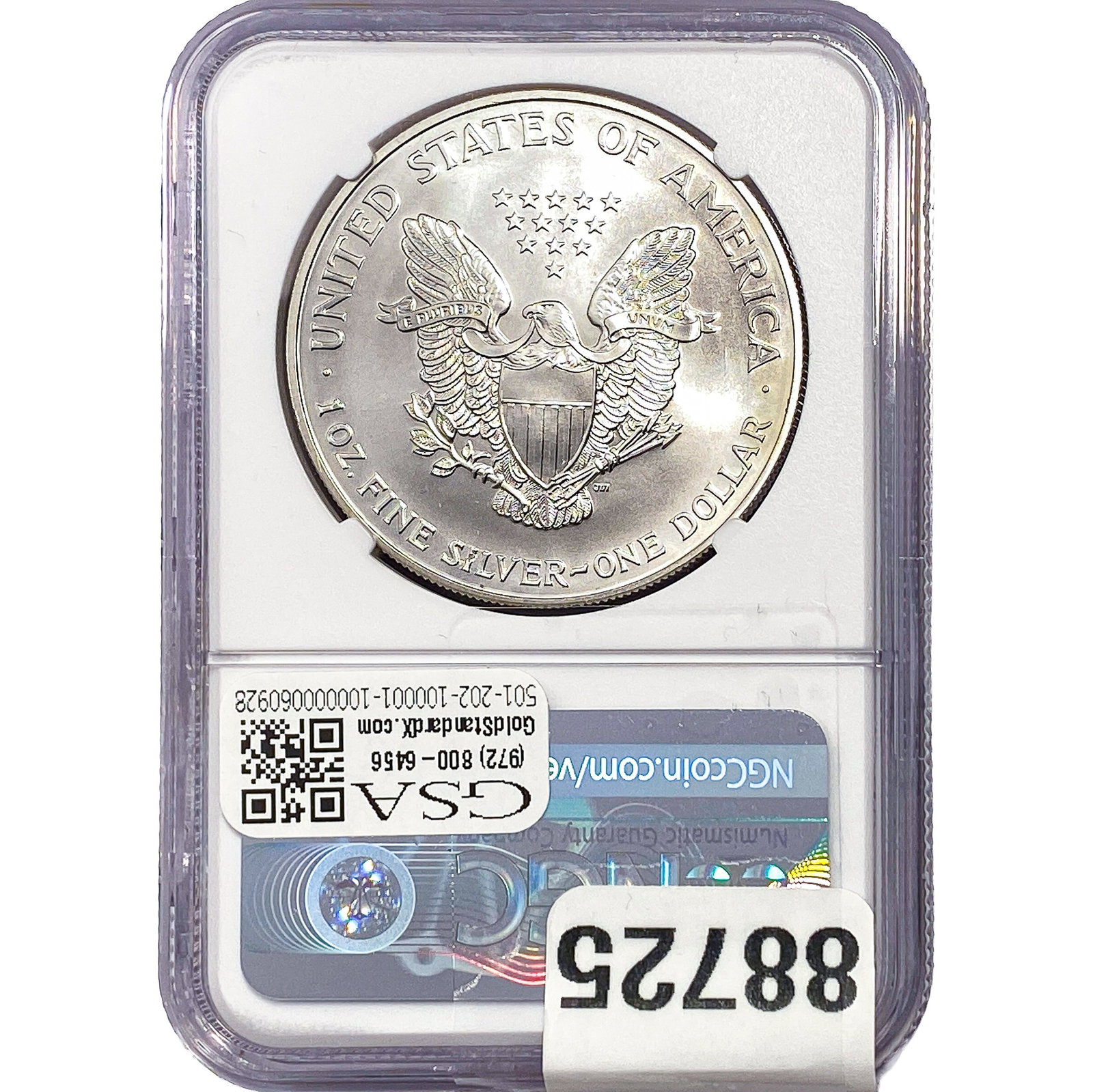 2000 Silver Eagle NGC MS68 Millennium Set - 2