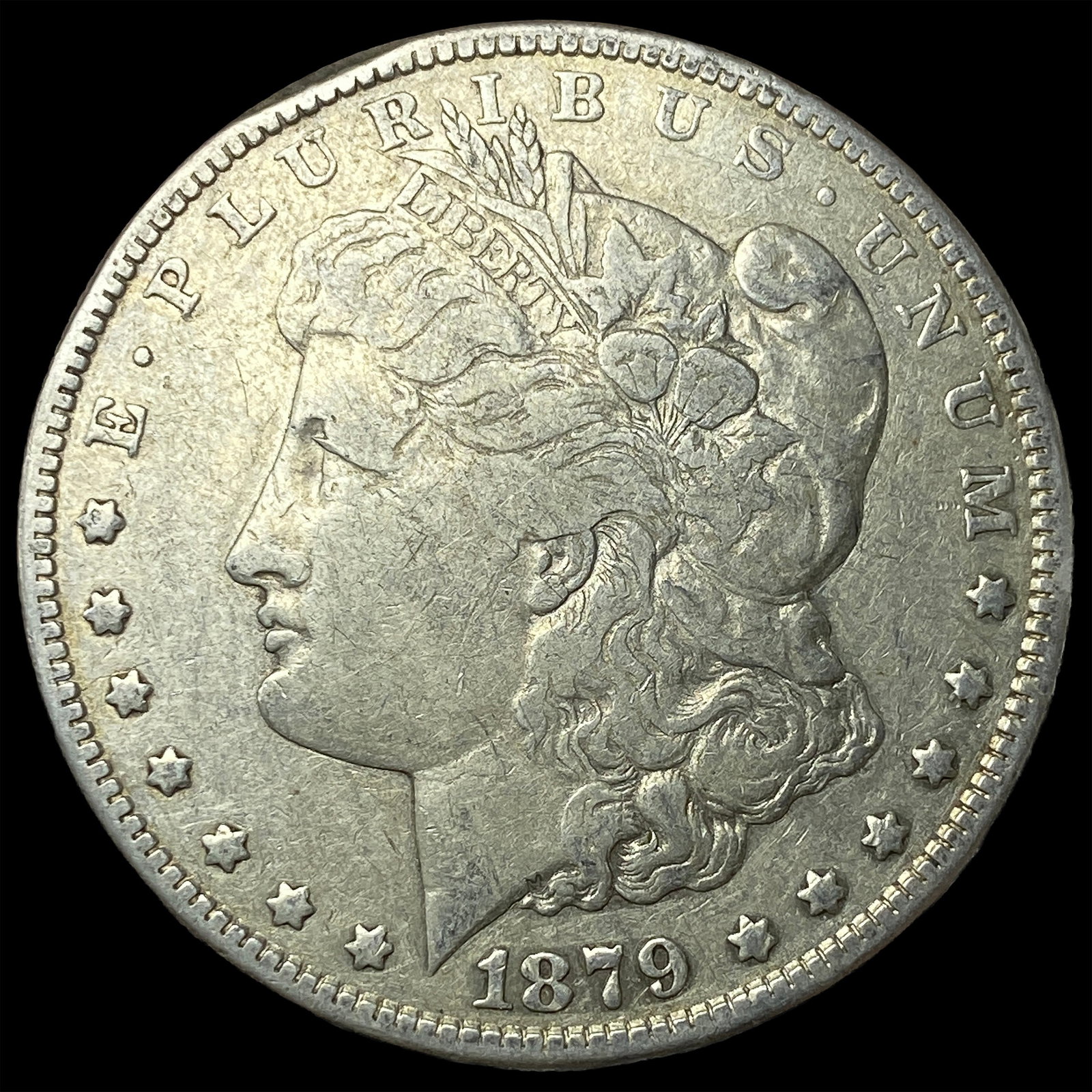 1879-S Rev 78 Silver Morgan Dollar LIGHTLY CIRCULATED: 1879-S Rev 78 Silver Morgan Dollar LIGHTLY CIRCULATED