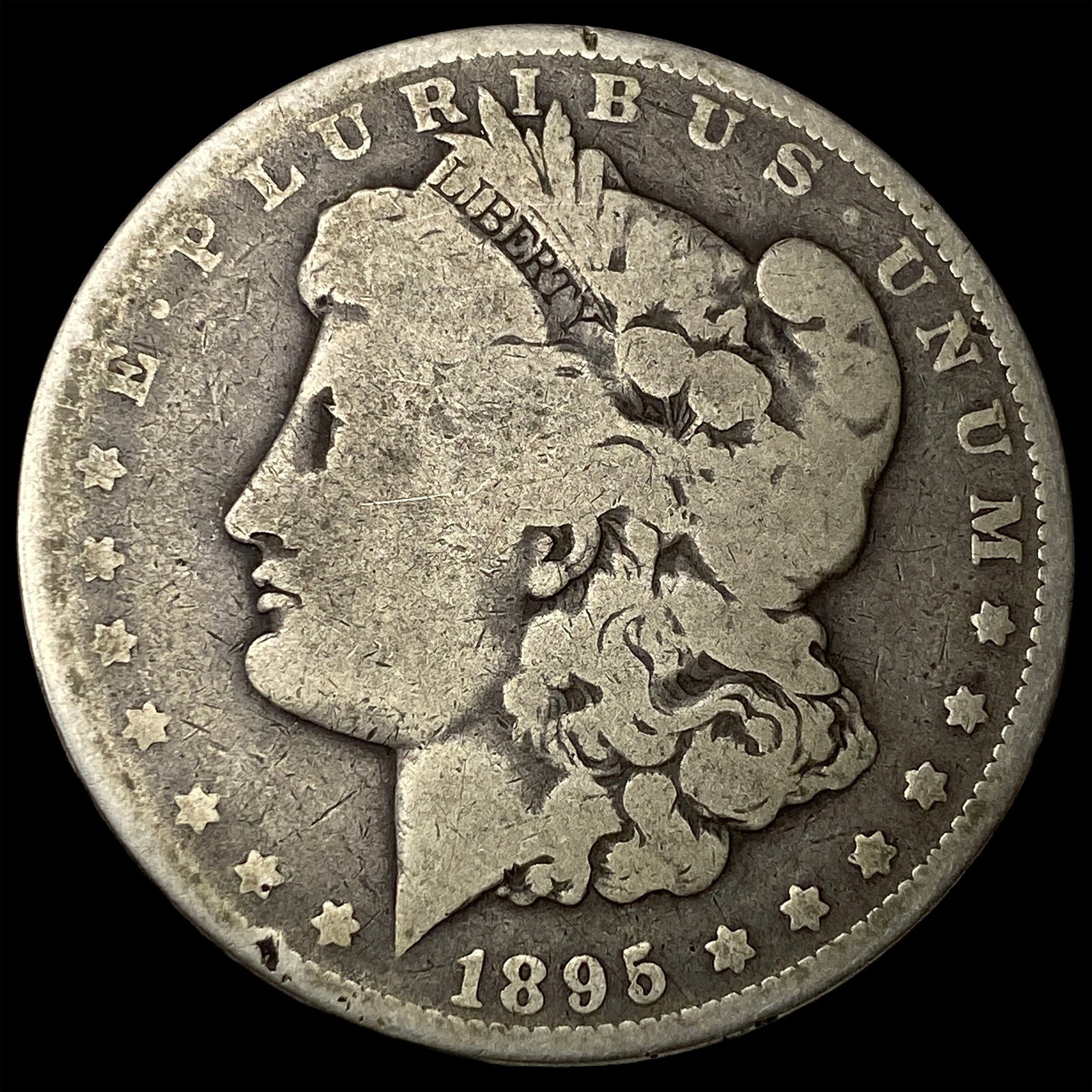 1895-O Silver Morgan Dollar NICELY CIRCULATED: 1895-O Silver Morgan Dollar NICELY CIRCULATED