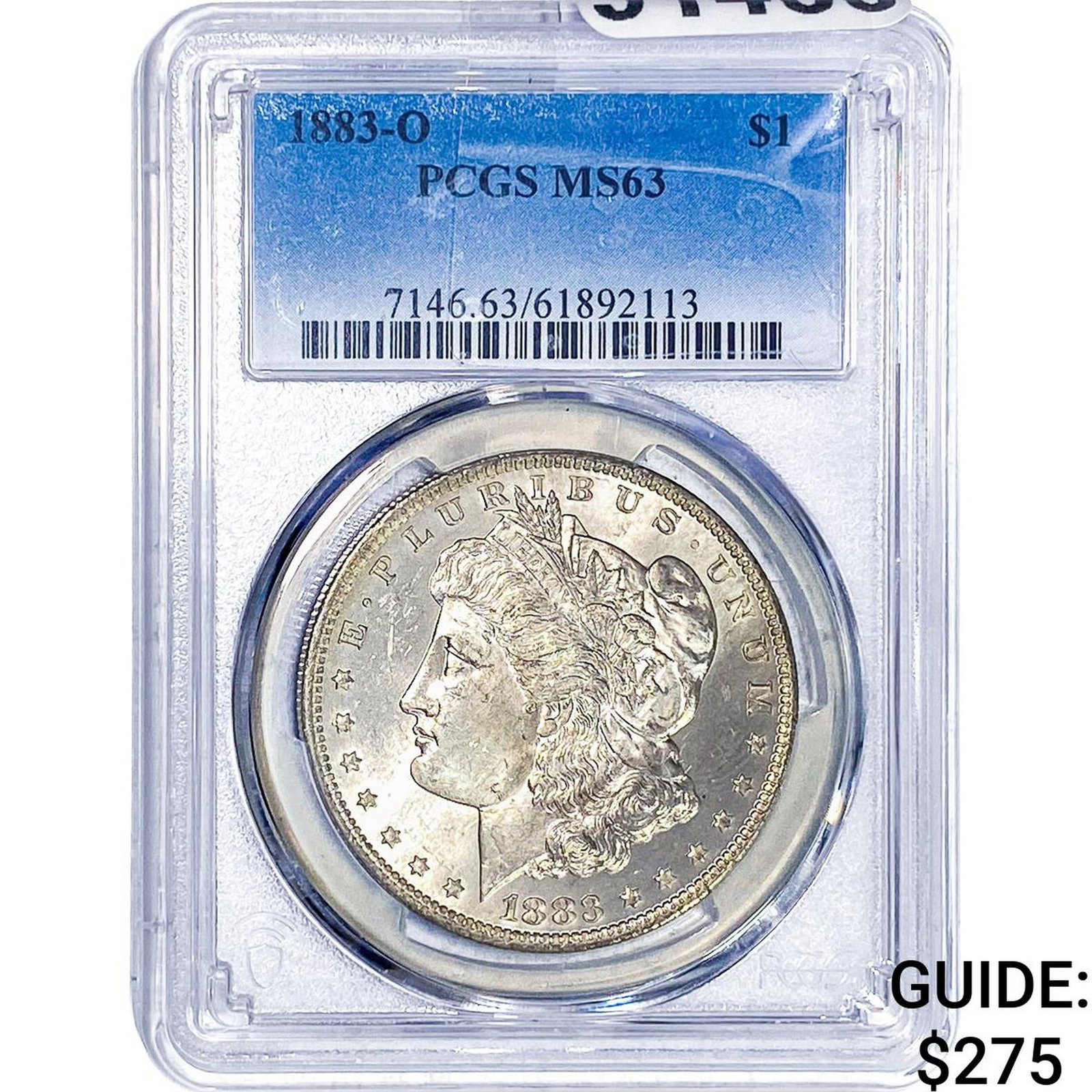 1883-O Morgan Silver Dollar PCGS MS63 (1 of 2)