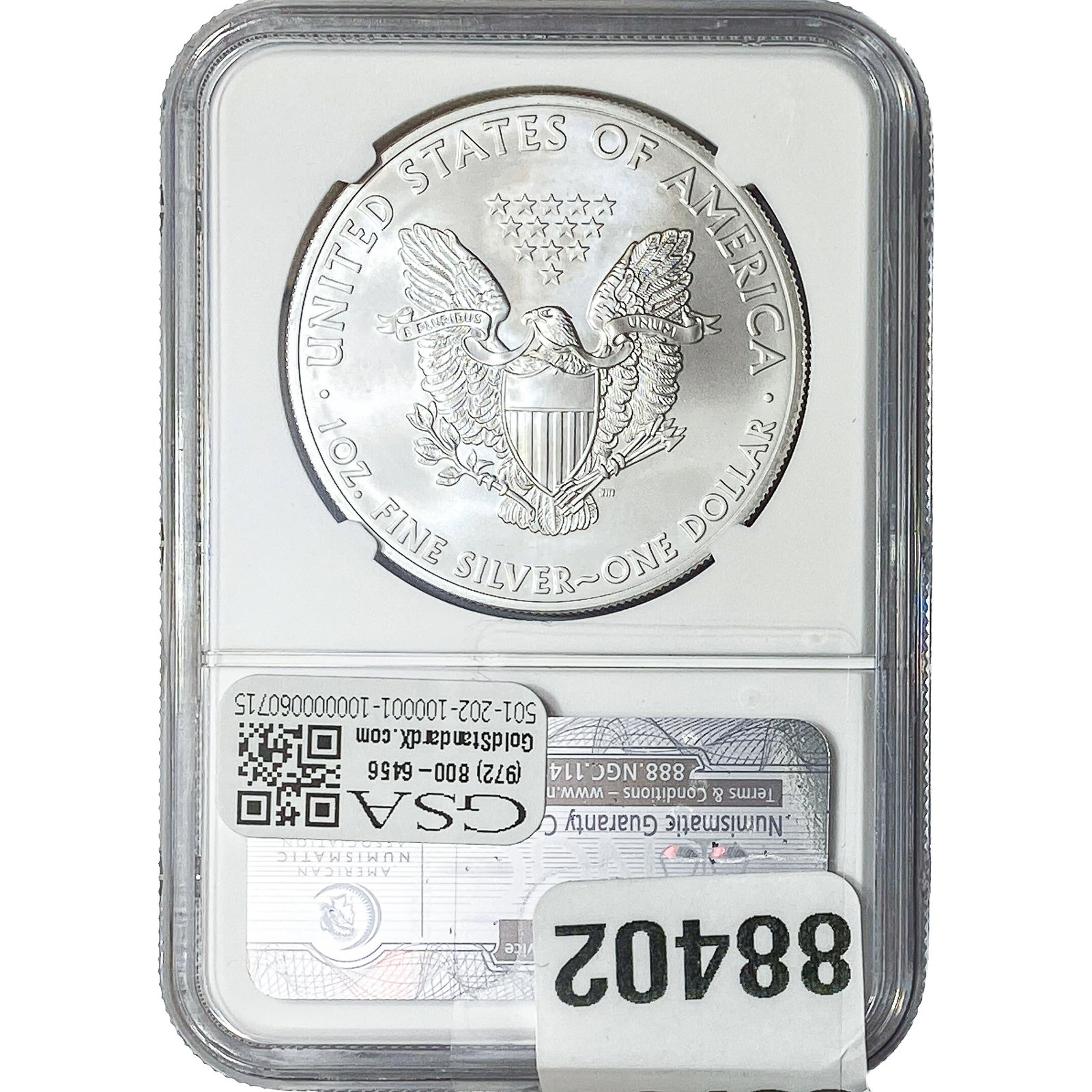 2014 Silver Eagle NGC MS69 - 2