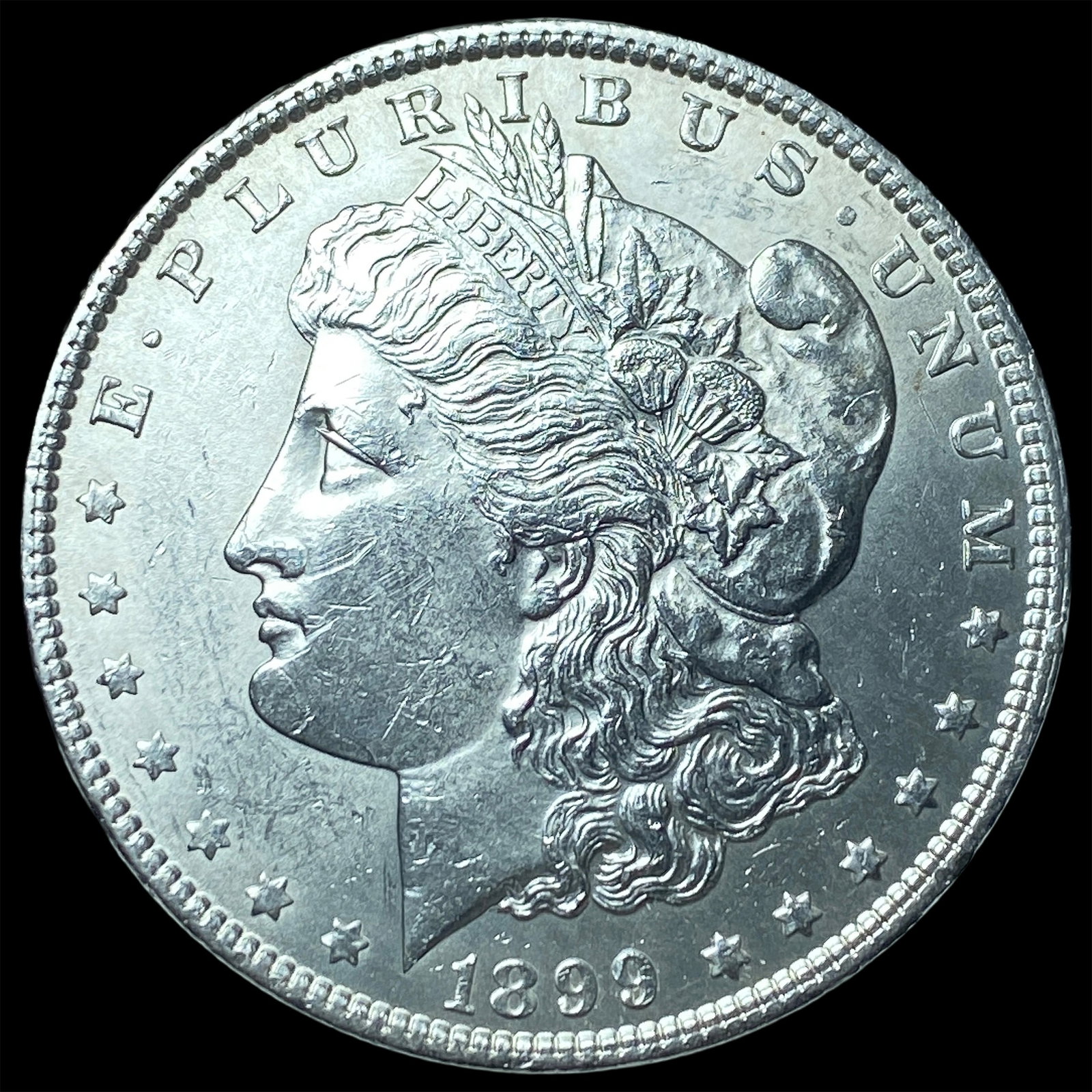 1899 Morgan Silver Dollar CHOICE AU (1 of 2)
