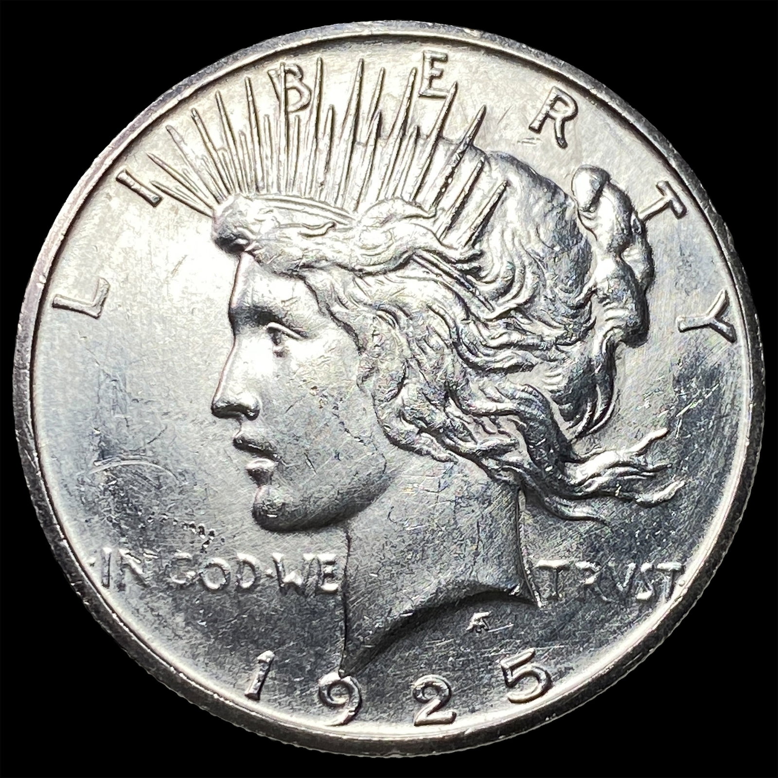 1925-S Silver Peace Dollar UNCIRCULATED: 1925-S Silver Peace Dollar UNCIRCULATED