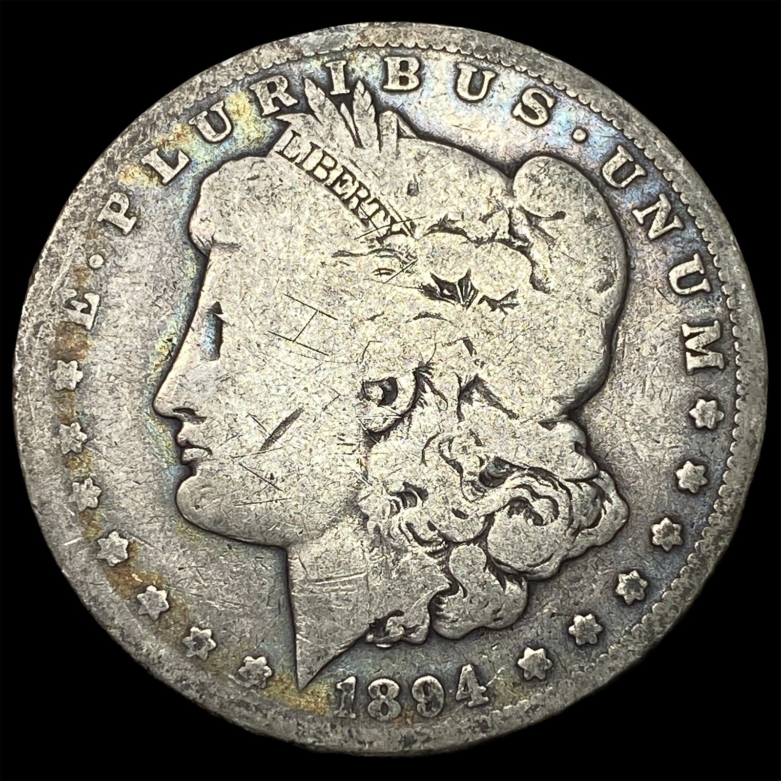 1894-O Silver Morgan Dollar NICELY CIRCULATED: 1894-O Silver Morgan Dollar NICELY CIRCULATED