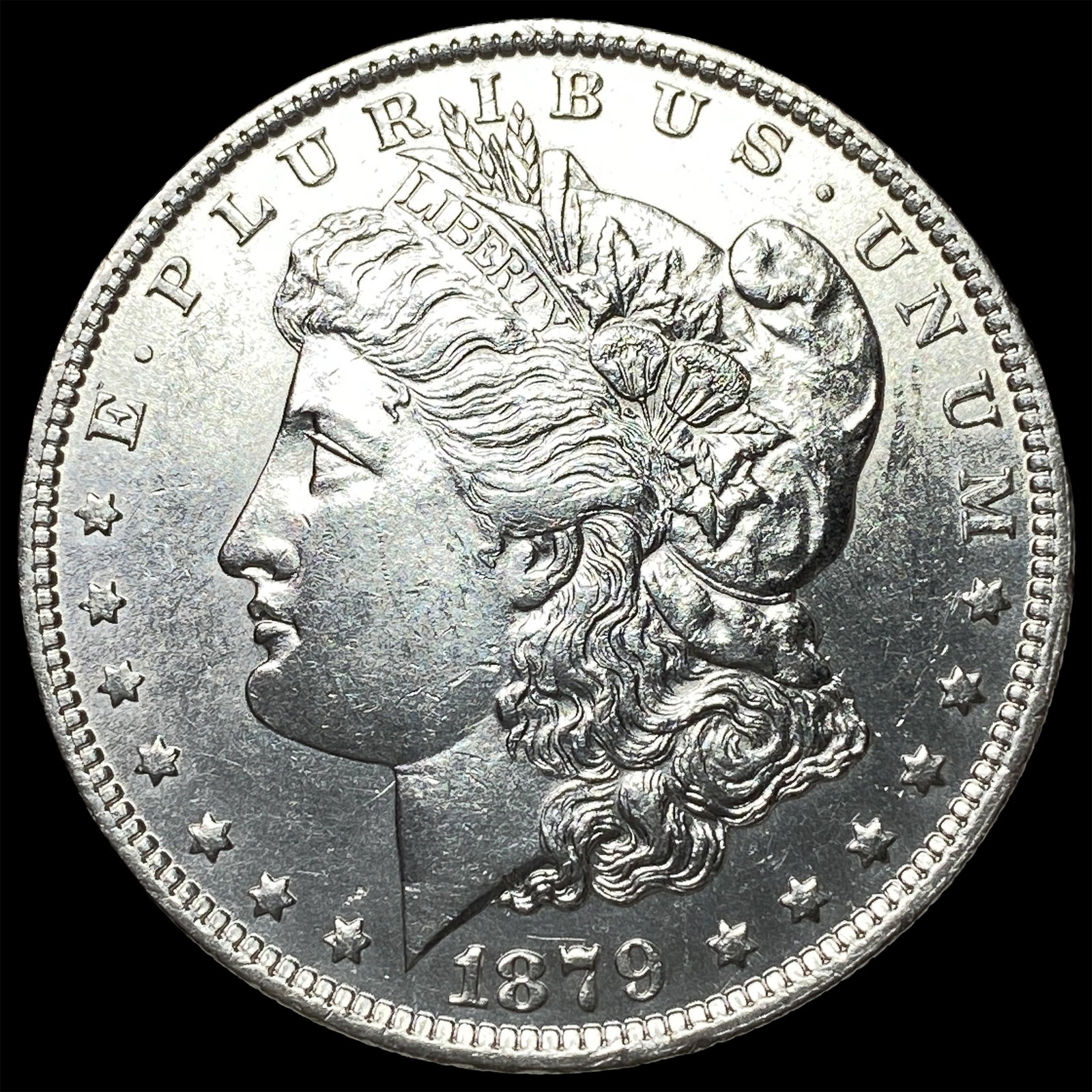 1879-O Silver Morgan Dollar NEARLY UNCIRCULATED: 1879-O Silver Morgan Dollar NEARLY UNCIRCULATED