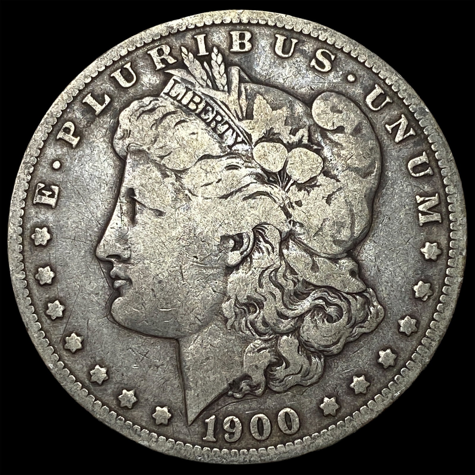 1900-O/CC Silver Morgan Dollar LIGHTLY CIRCULATED: 1900-O/CC Silver Morgan Dollar LIGHTLY CIRCULATED