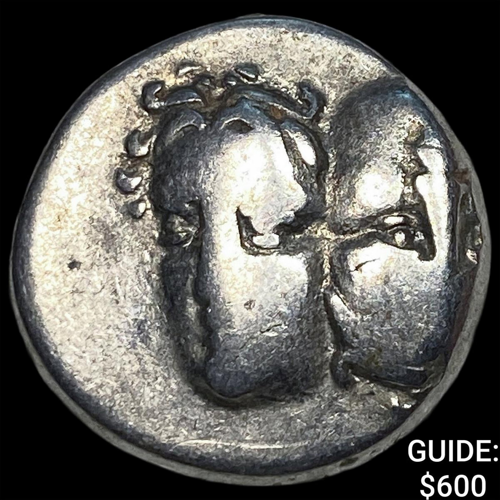 Ancient Greece Moesia, Istros 4th Century BC Silver Drachm NEARLY UNCIRCULATED (1 of 2)