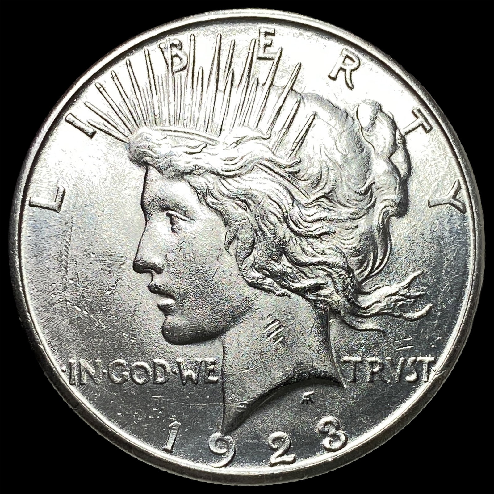 1923-S Peace Silver Dollar CHOICE BU: 1923-S Peace Silver Dollar CHOICE BU
