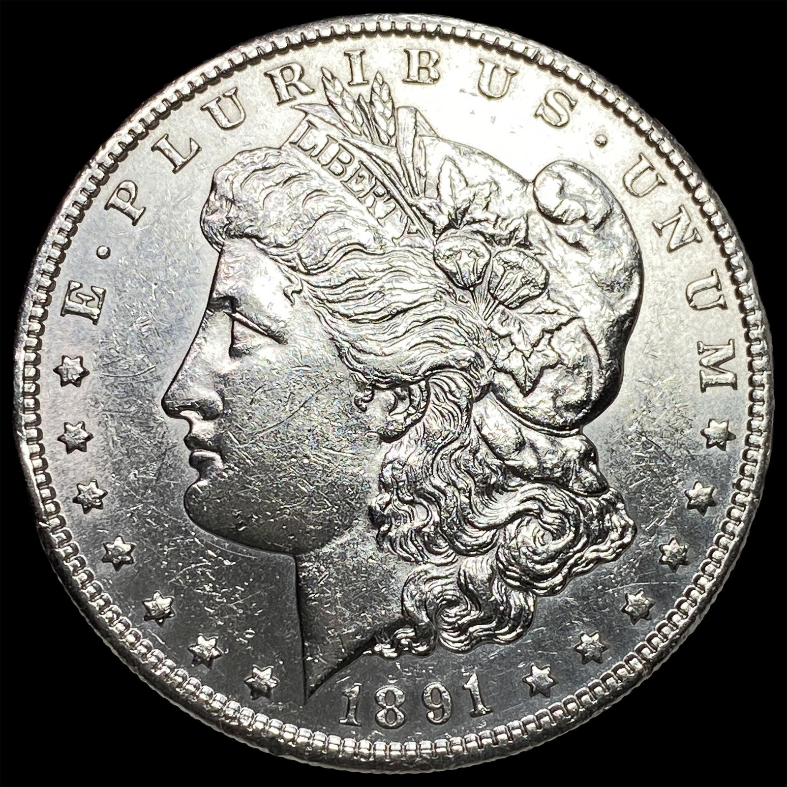 1891-S Silver Morgan Dollar UNCIRCULATED: 1891-S Silver Morgan Dollar UNCIRCULATED