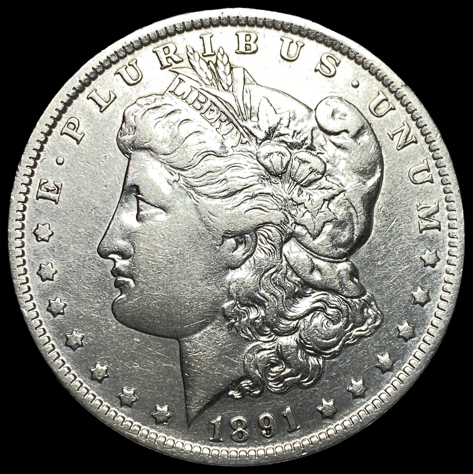 1891-O Silver Morgan Dollar CLOSELY UNCIRCULATED: 1891-O Silver Morgan Dollar CLOSELY UNCIRCULATED