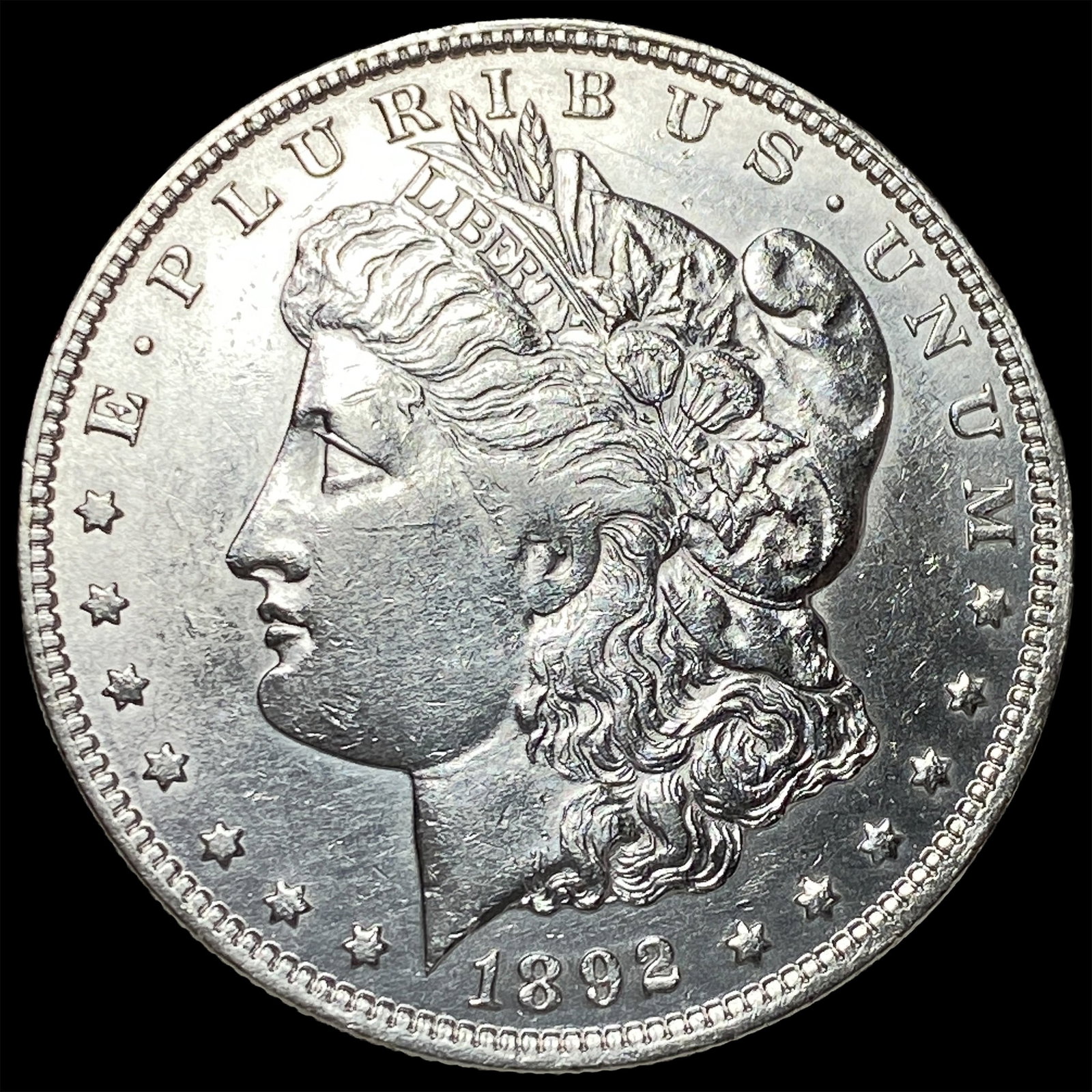1892-S Silver Morgan Dollar UNCIRCULATED: 1892-S Silver Morgan Dollar UNCIRCULATED