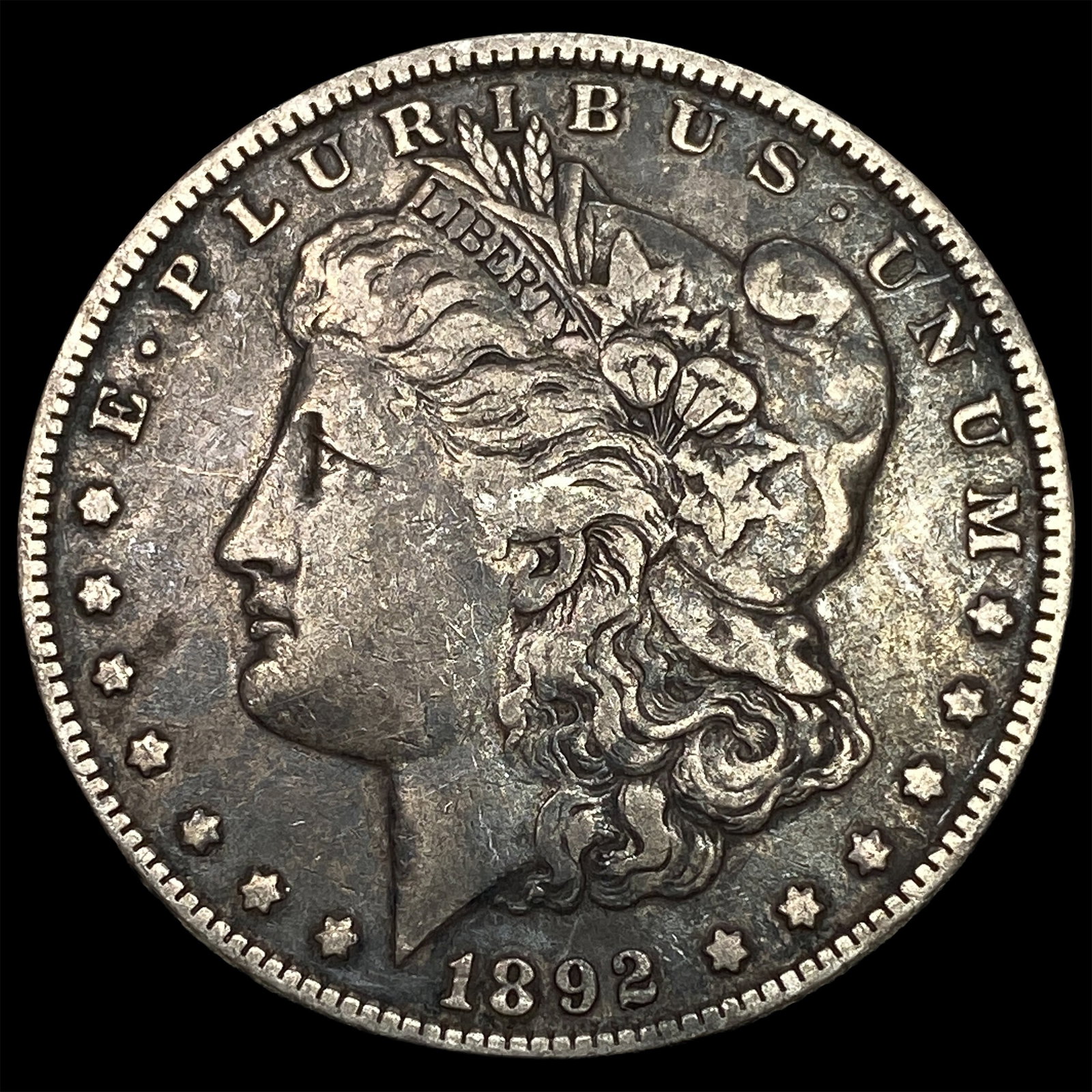 1892-S Morgan Silver Dollar LIGHTLY CIRCULATED: 1892-S Morgan Silver Dollar LIGHTLY CIRCULATED