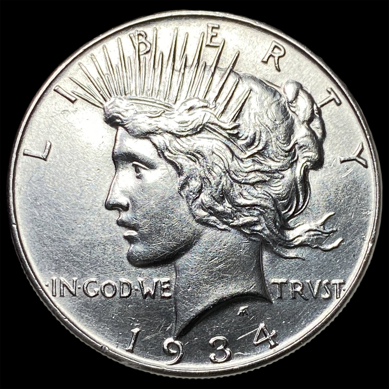 1934 Silver Peace Dollar CHOICE BU: 1934 Silver Peace Dollar CHOICE BU