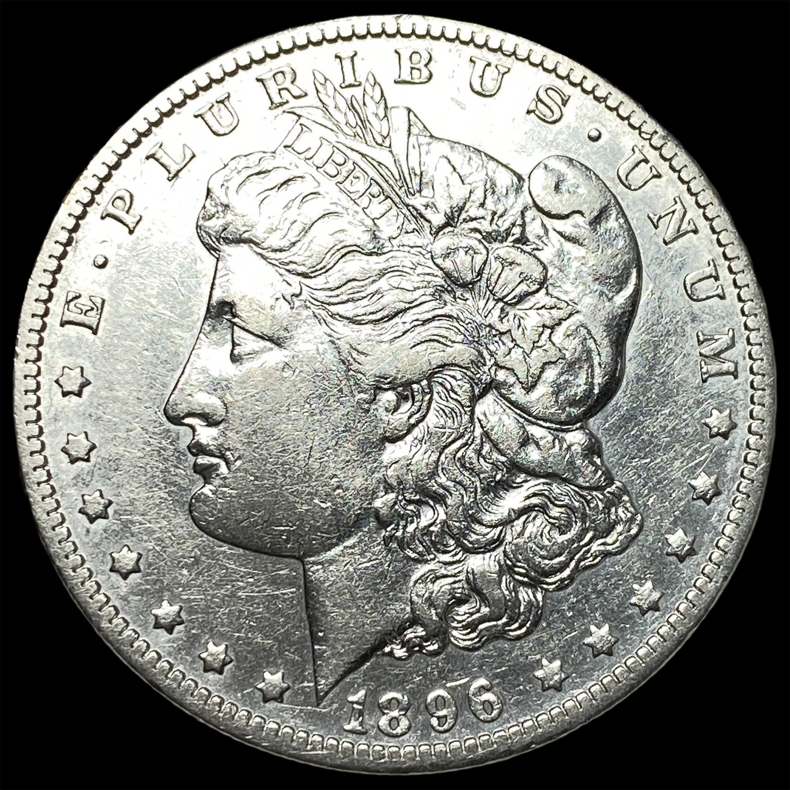 1896-O Silver Morgan Dollar NEARLY UNCIRCULATED: 1896-O Silver Morgan Dollar NEARLY UNCIRCULATED