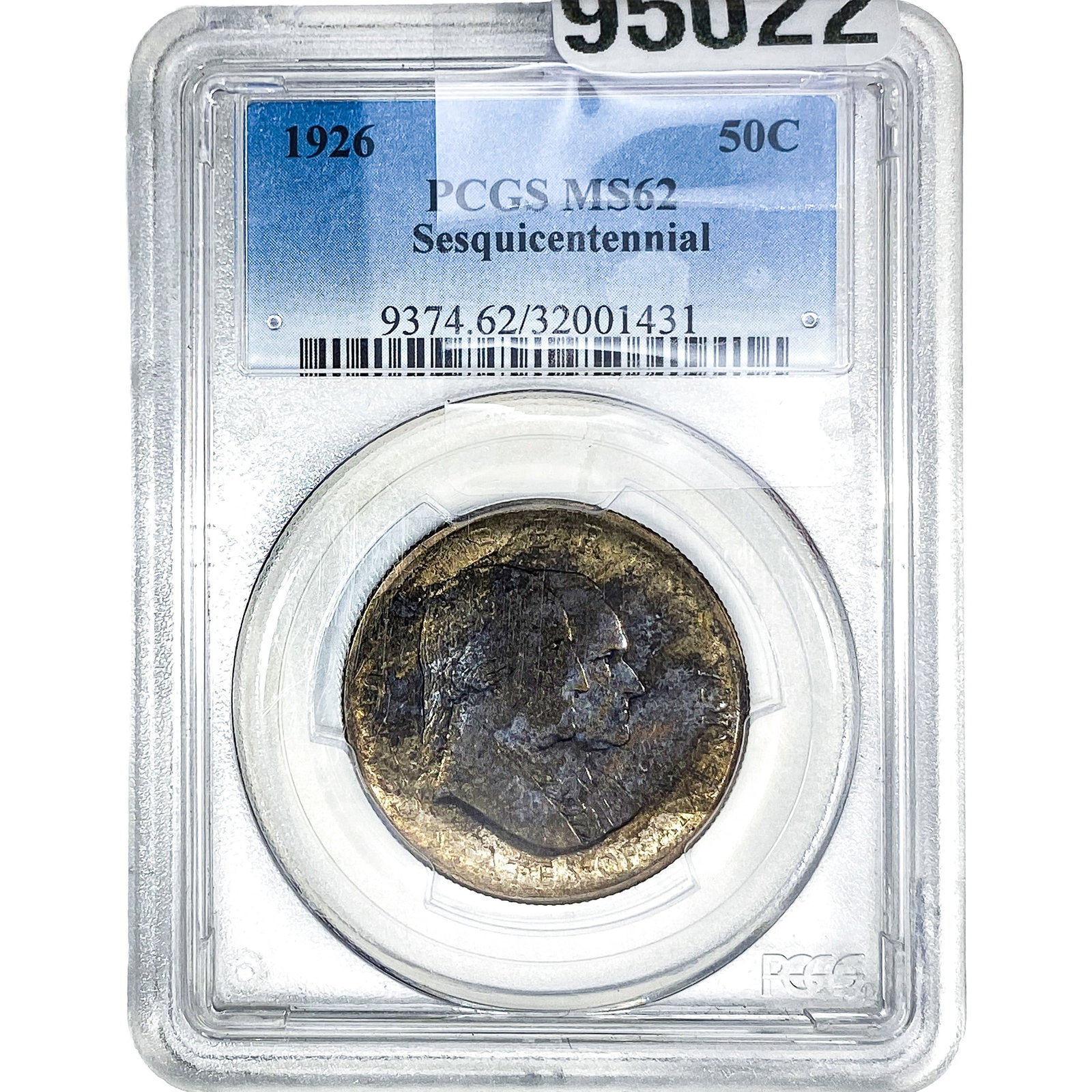 1926 Sesquicentennial Half Dollar PCGS MS62: 1926 Sesquicentennial Half Dollar PCGS MS62