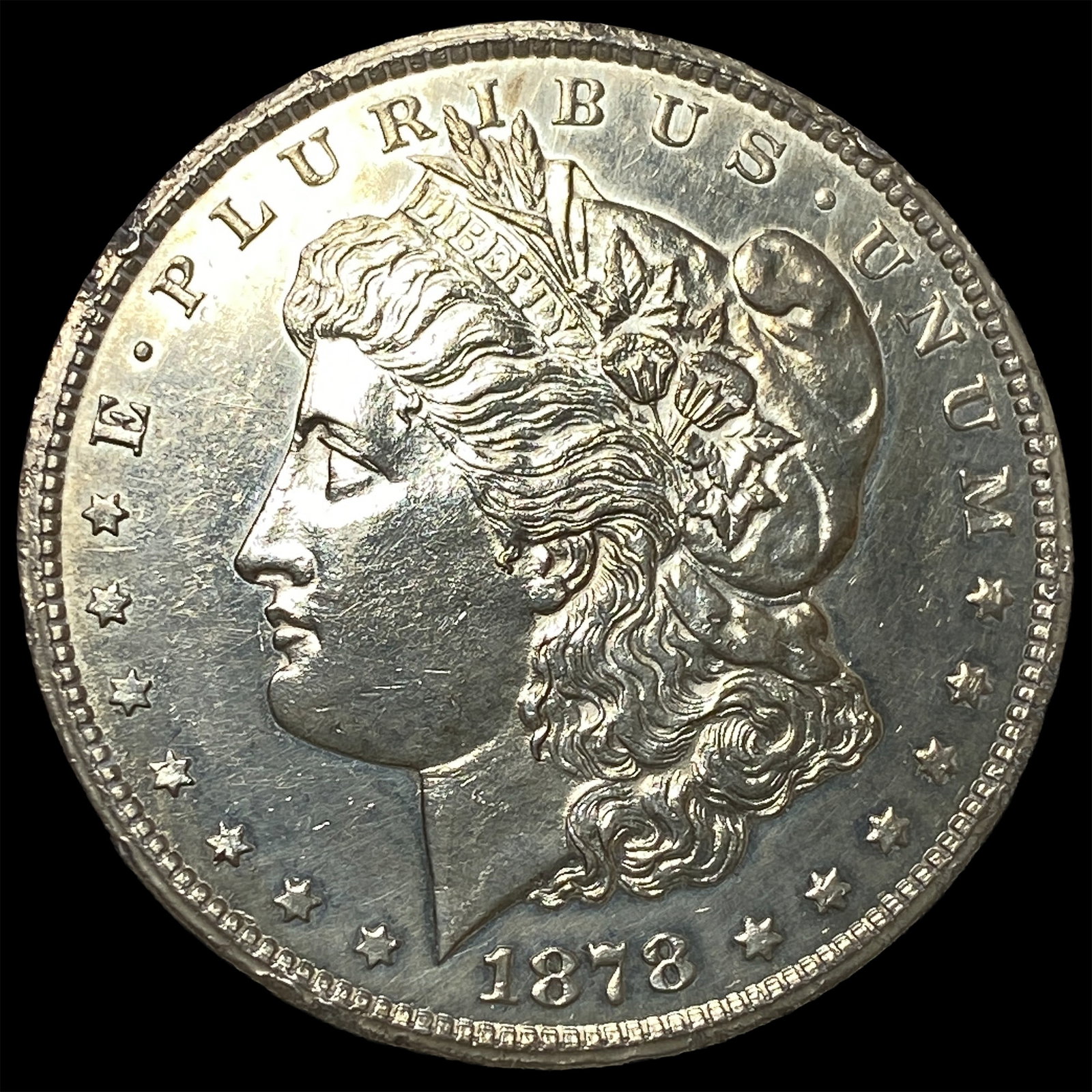 1878-S Silver Morgan Dollar CHOICE BU: 1878-S Silver Morgan Dollar CHOICE BU