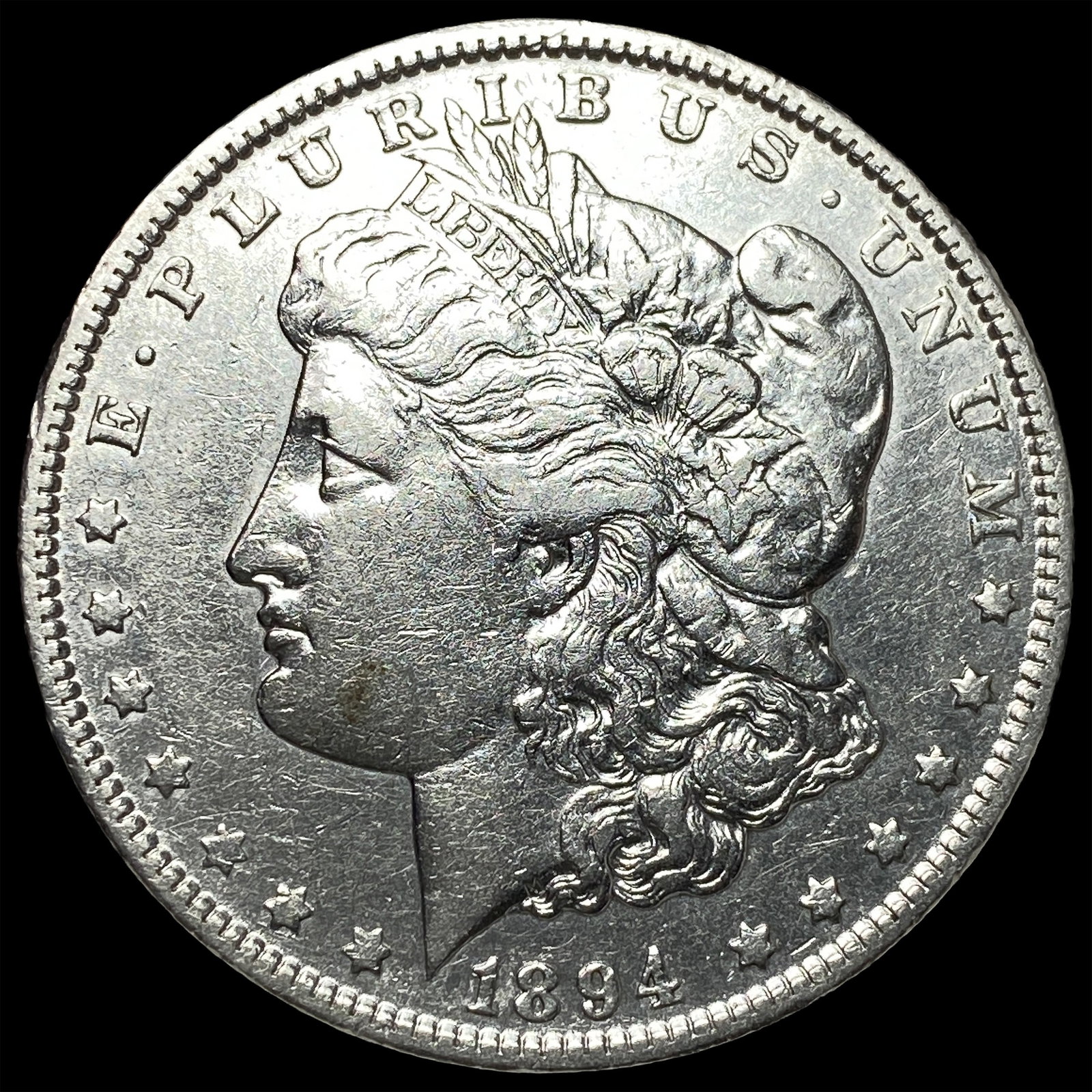 1894-O Silver Morgan Dollar CLOSELY UNCIRCULATED: 1894-O Silver Morgan Dollar CLOSELY UNCIRCULATED
