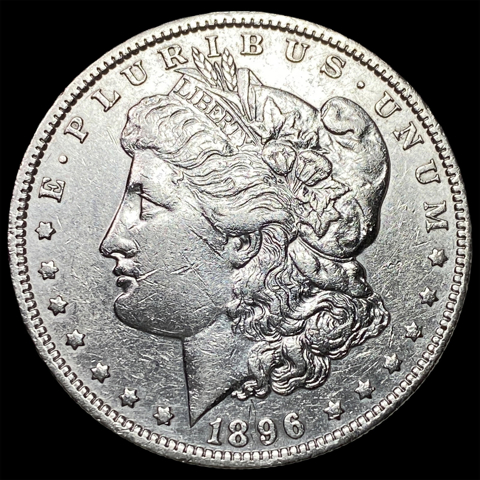 1896-O Silver Morgan Dollar CLOSELY UNCIRCULATED: 1896-O Silver Morgan Dollar CLOSELY UNCIRCULATED