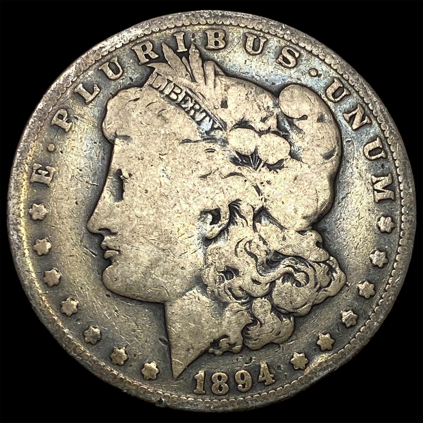 1894-O Silver Morgan Dollar NICELY CIRCULATED: 1894-O Silver Morgan Dollar NICELY CIRCULATED