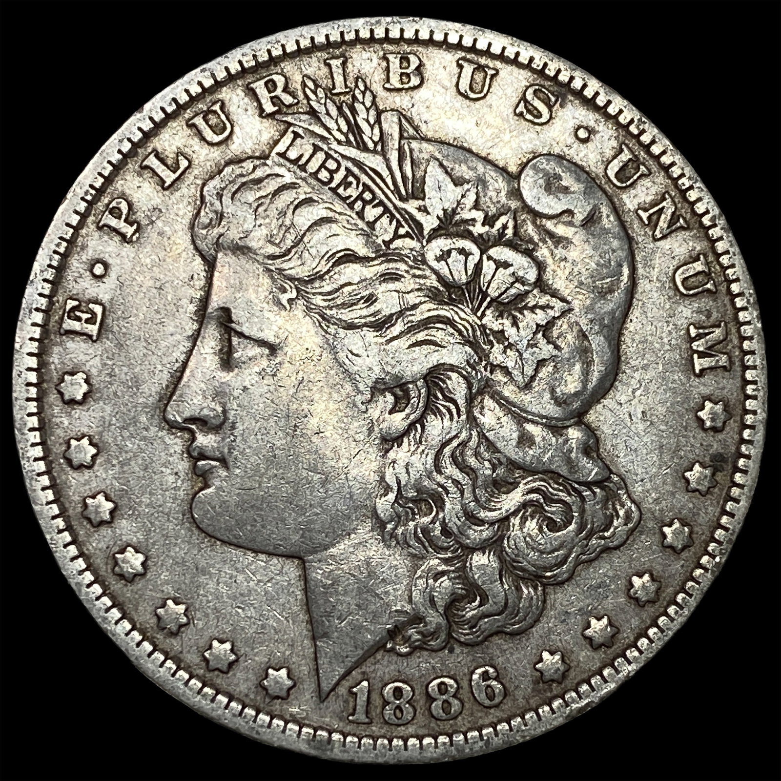 1886-O Silver Morgan Dollar NEARLY UNCIRCULATED: 1886-O Silver Morgan Dollar NEARLY UNCIRCULATED