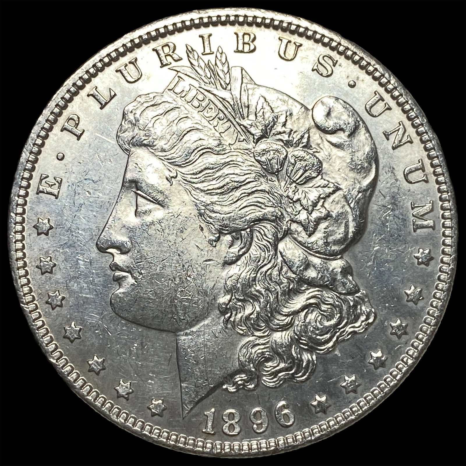 1896 Morgan Silver Dollar UNCIRCULATED: 1896 Morgan Silver Dollar UNCIRCULATED