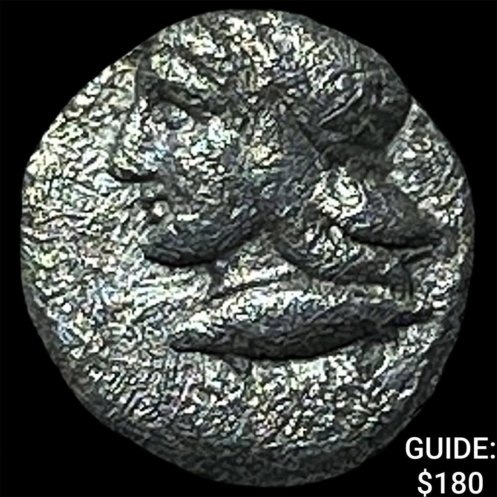 Mysia Cyzicus c. 100-400 BC Silver Hemiobol: Mysia Cyzicus c. 100-400 BC Silver Hemiobol