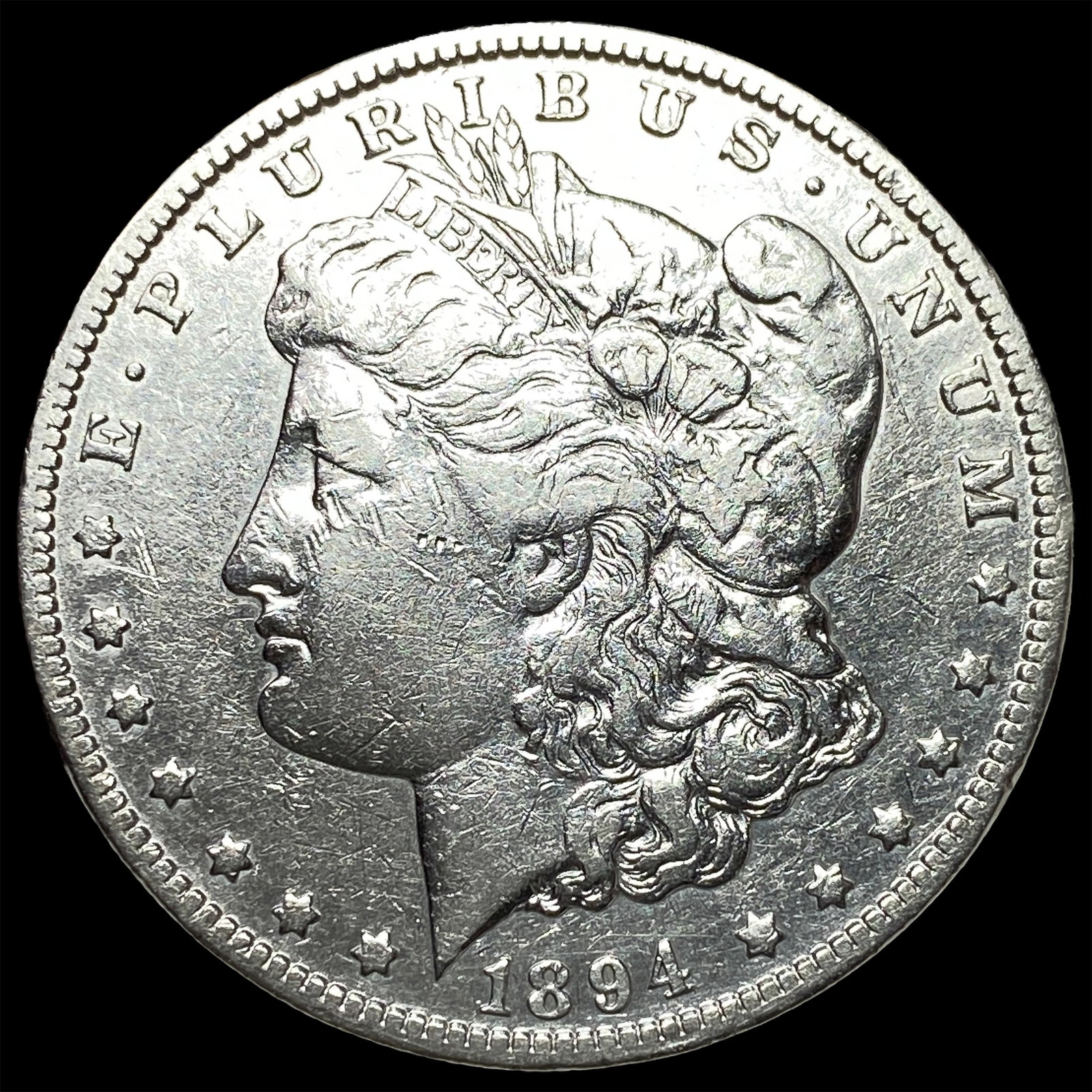 1894-O Silver Morgan Dollar LIGHTLY CIRCULATED: 1894-O Silver Morgan Dollar LIGHTLY CIRCULATED