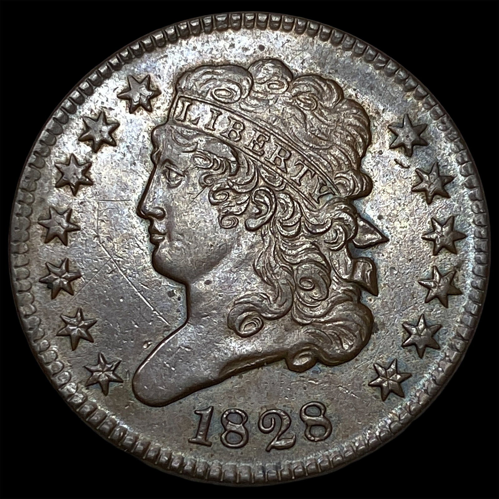 1828 Classic Head Half Cent UNCIRCULATED (1 of 2)
