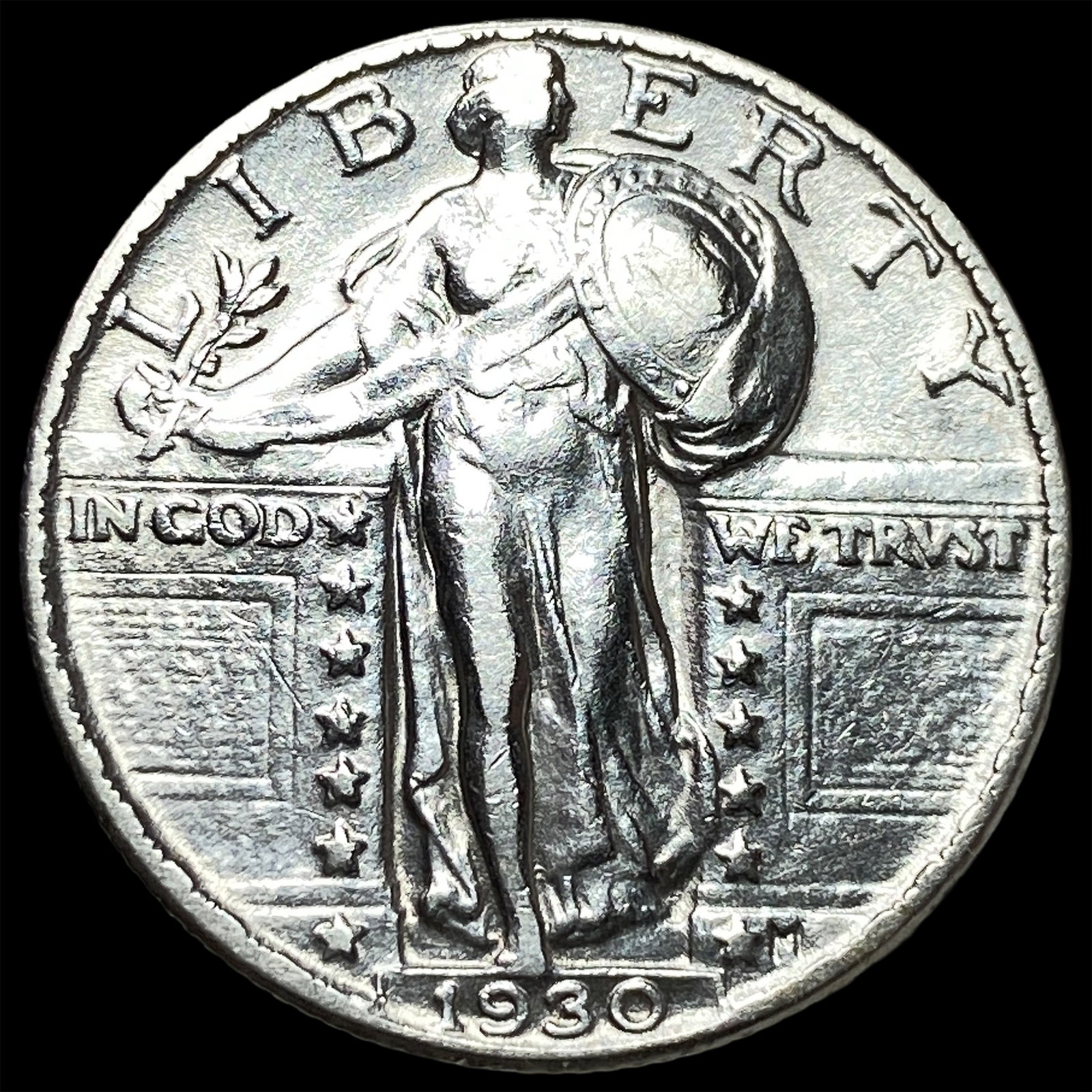 1930 Standing Liberty Quarter CHOICE AU (1 of 2)