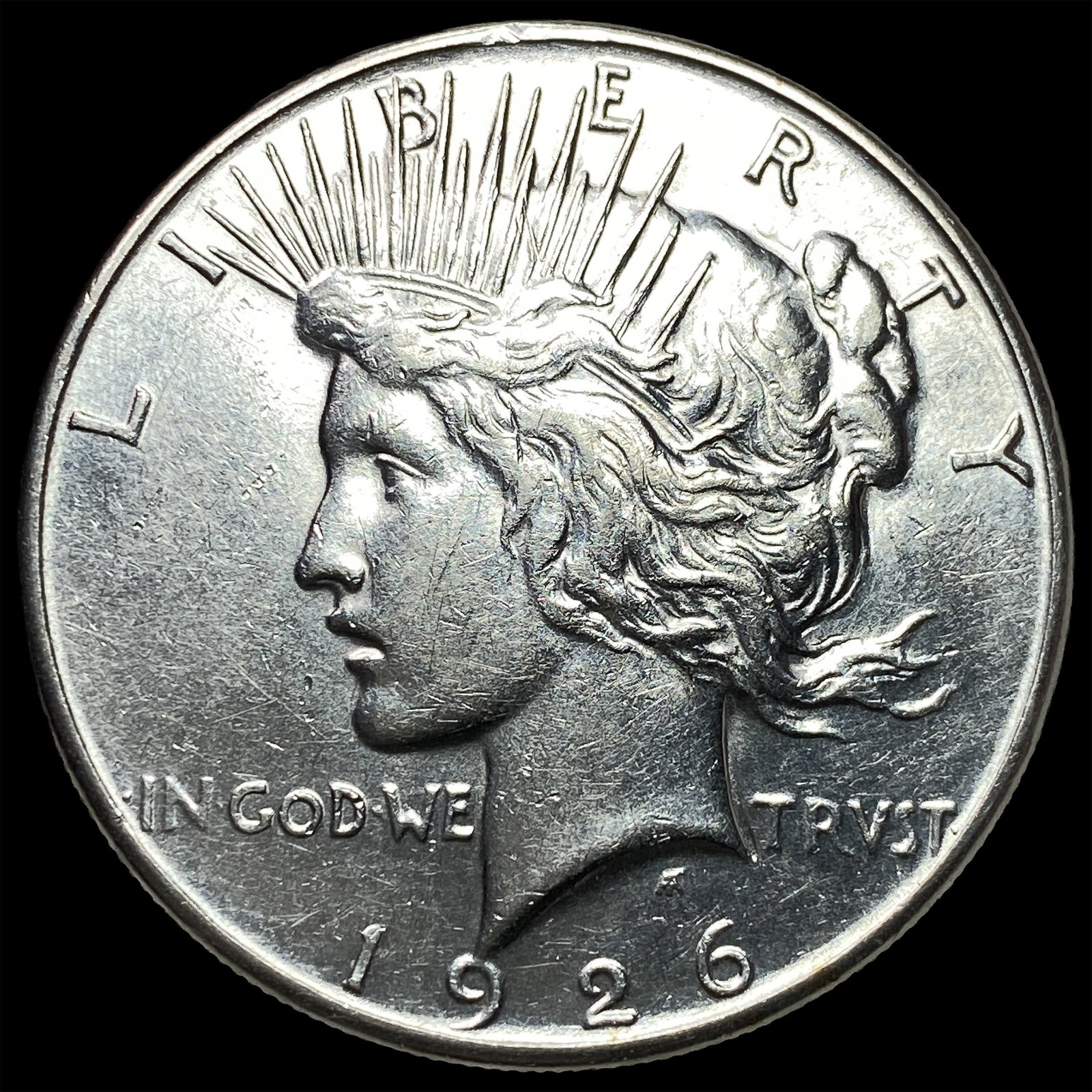 1926-S Silver Peace Dollar UNCIRCULATED: 1926-S Silver Peace Dollar UNCIRCULATED