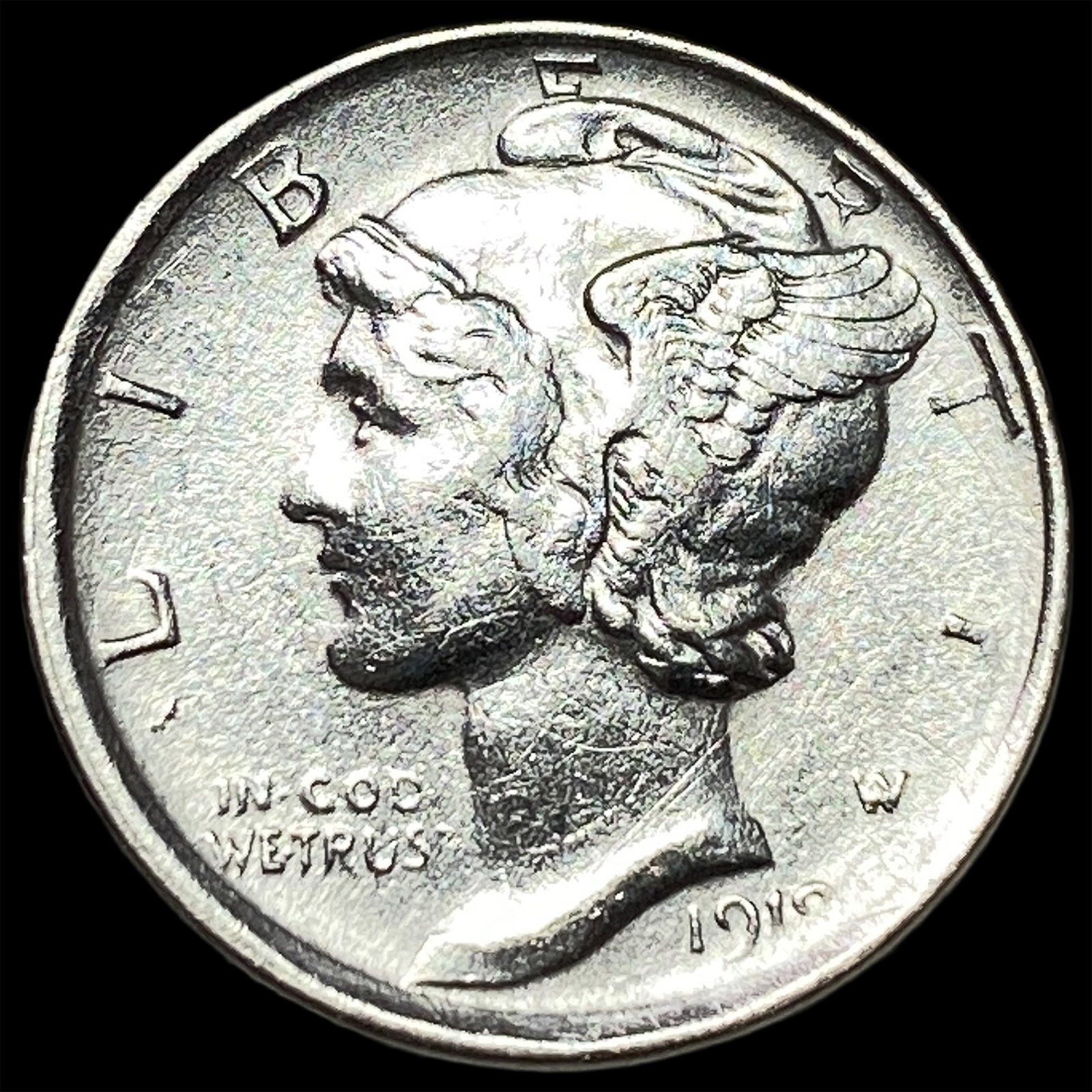 1916 Mercury Dime UNCIRCULATED: 1916 Mercury Dime UNCIRCULATED
