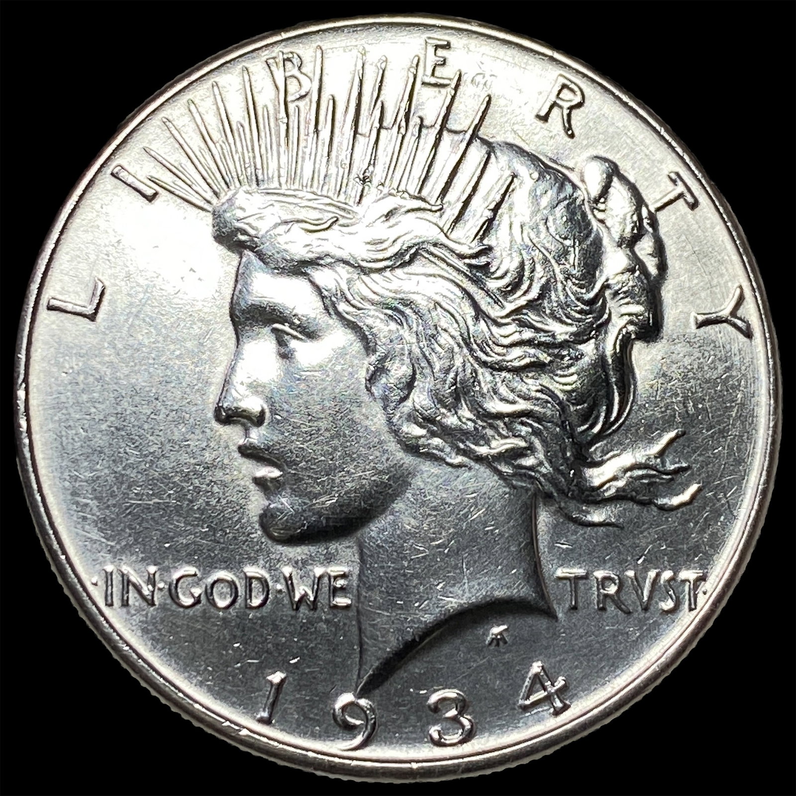 1934 Silver Peace Dollar UNCIRCULATED: 1934 Silver Peace Dollar UNCIRCULATED