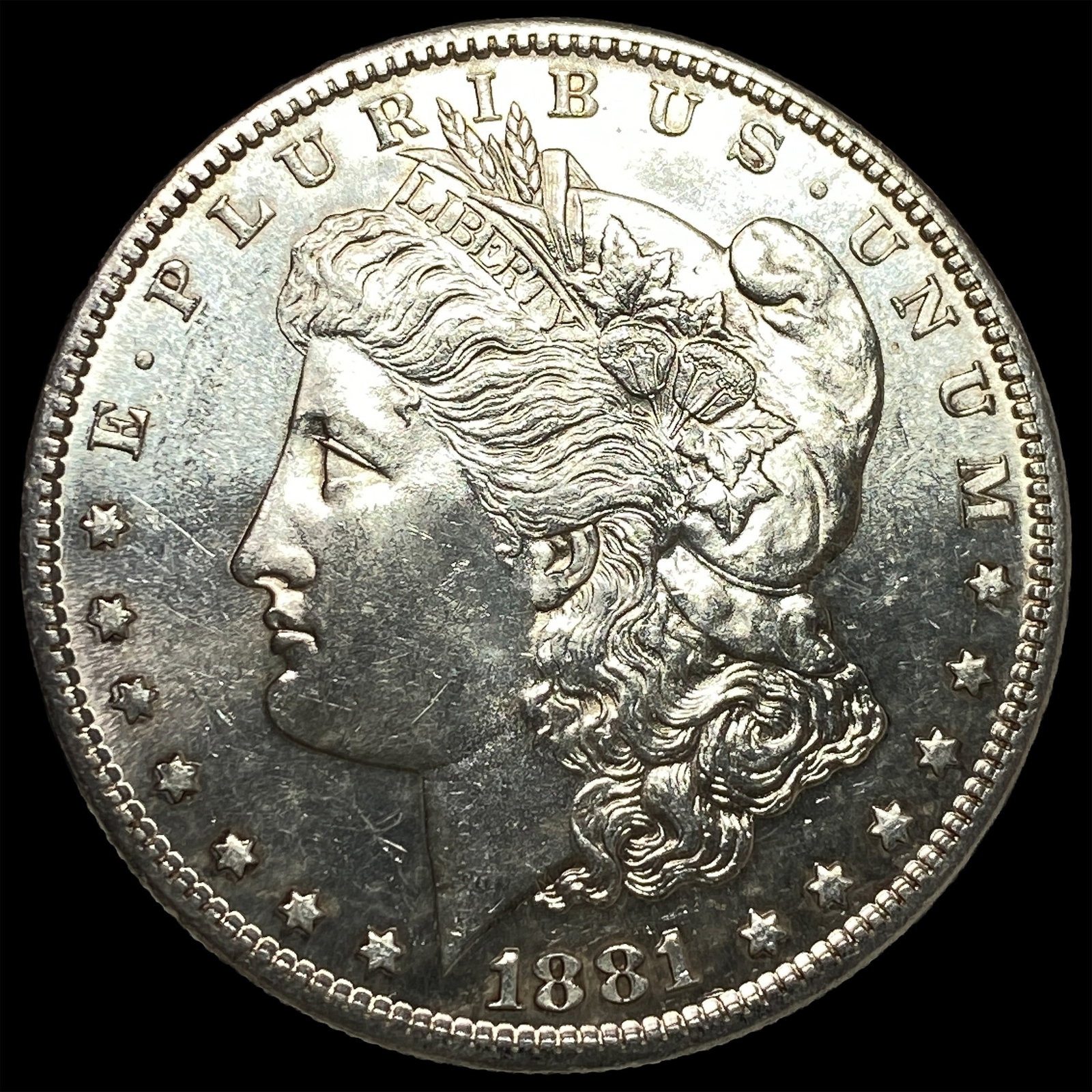 1881-S Silver Morgan Dollar UNCIRCULATED: 1881-S Silver Morgan Dollar UNCIRCULATED