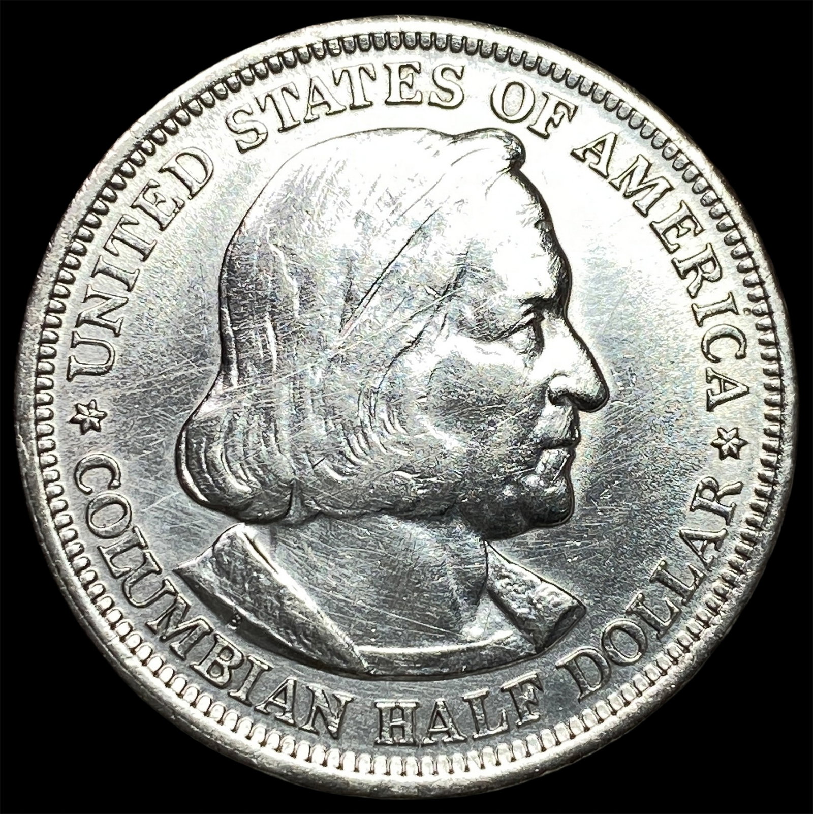 1893 Columbian Exposition Half Dollar CLOSELY UNCIRCULATED: 1893 Columbian Exposition Half Dollar CLOSELY UNCIRCULATED