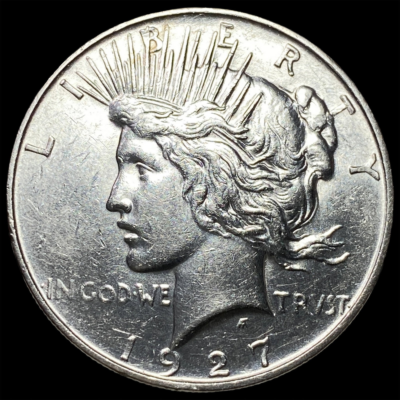 1927 Silver Peace Dollar UNCIRCULATED: 1927 Silver Peace Dollar UNCIRCULATED