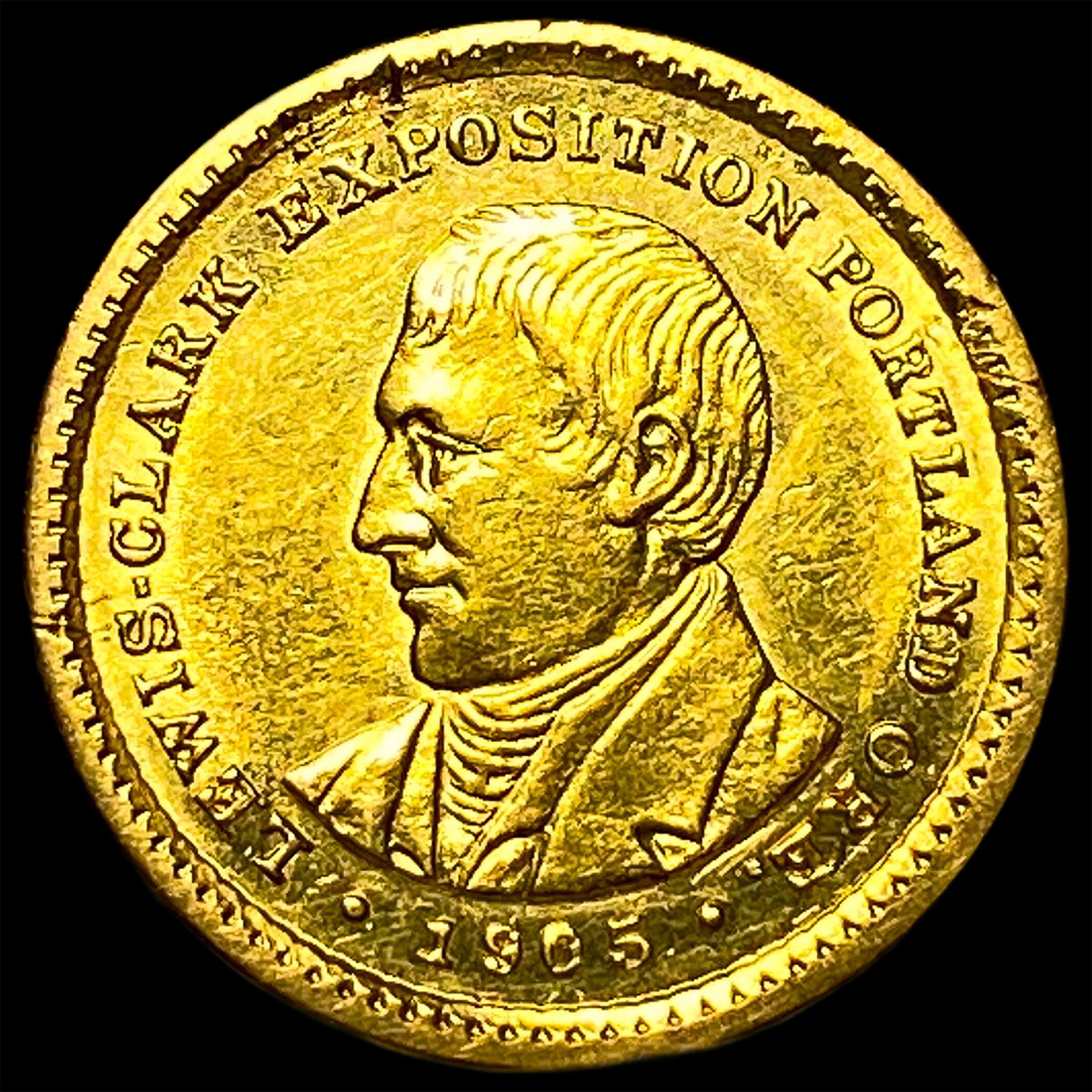 1905 Gold Dollar Lewis and Clark Exposition UNCIRCULATED (1 of 2)