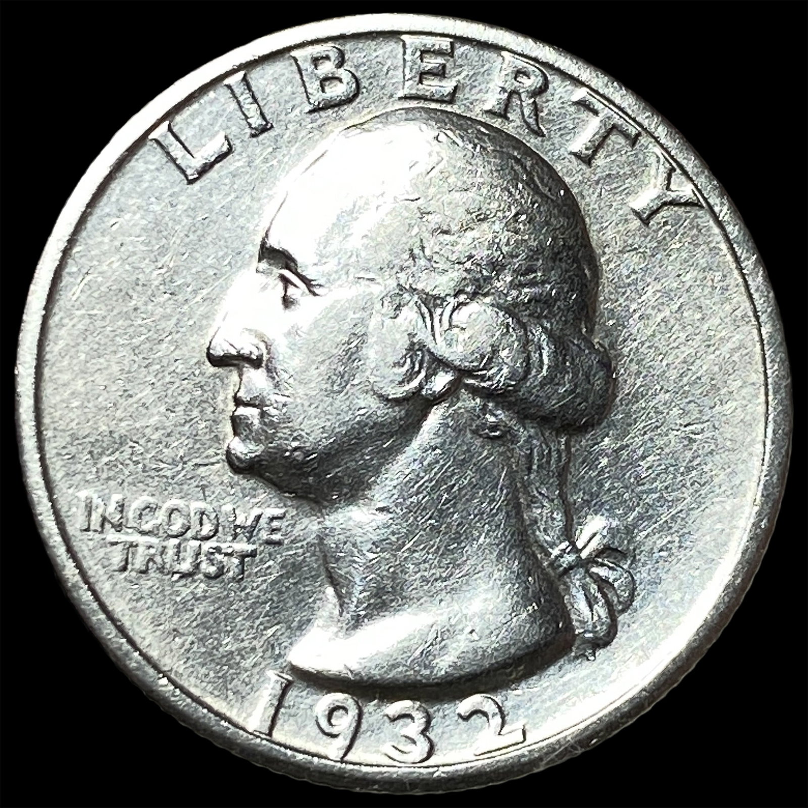 1932-S Silver Washington Quarter CLOSELY UNCIRCULATED: 1932-S Silver Washington Quarter CLOSELY UNCIRCULATED