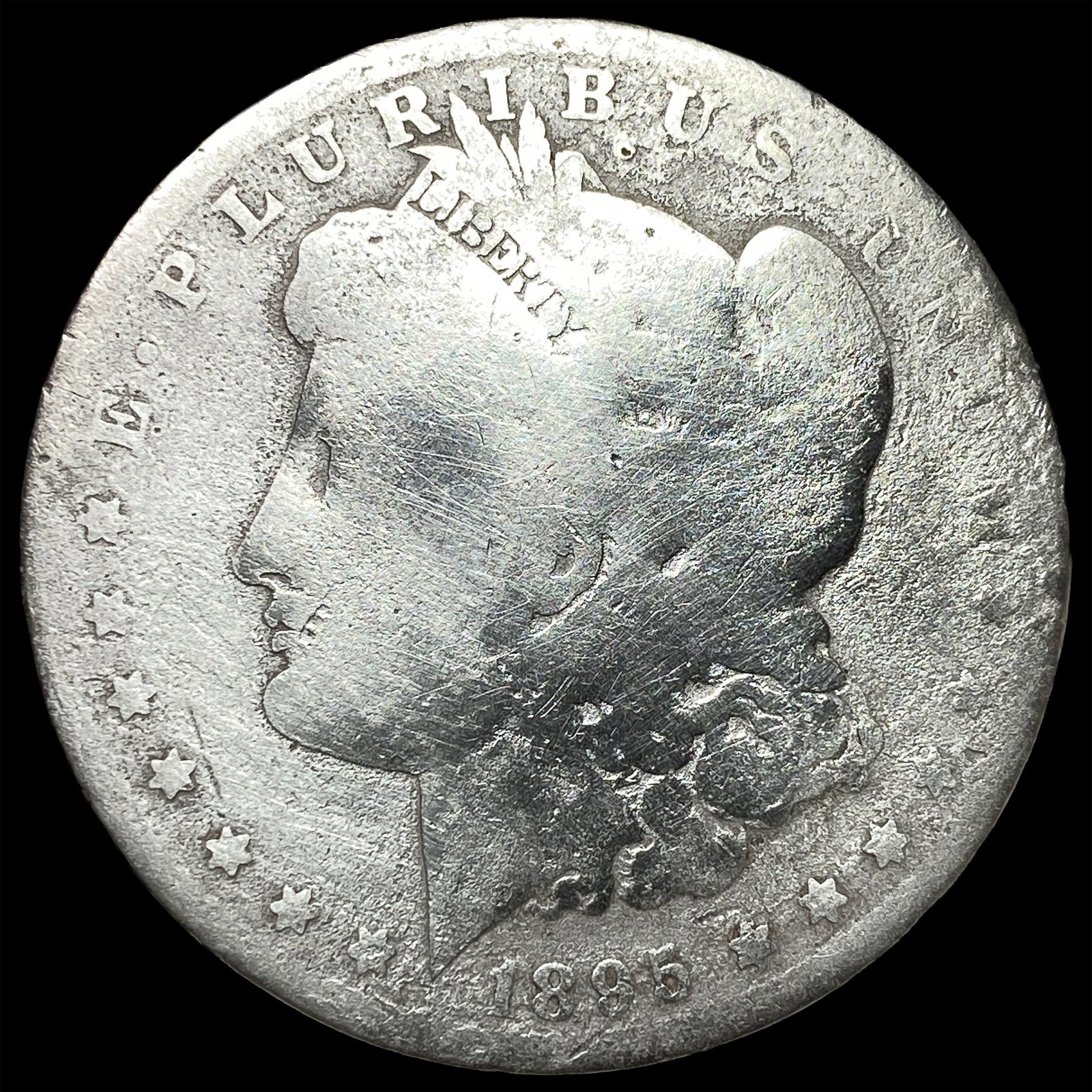 1895-O Silver Morgan Dollar NICELY CIRCULATED: 1895-O Silver Morgan Dollar NICELY CIRCULATED