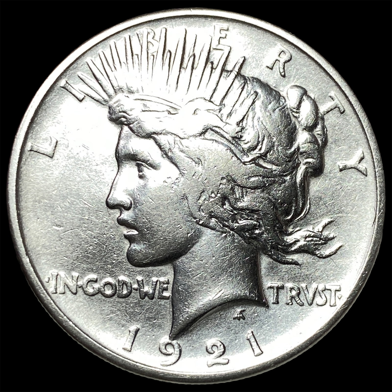 1921 Silver Peace Dollar LIGHTLY CIRCULATED: 1921 Silver Peace Dollar LIGHTLY CIRCULATED