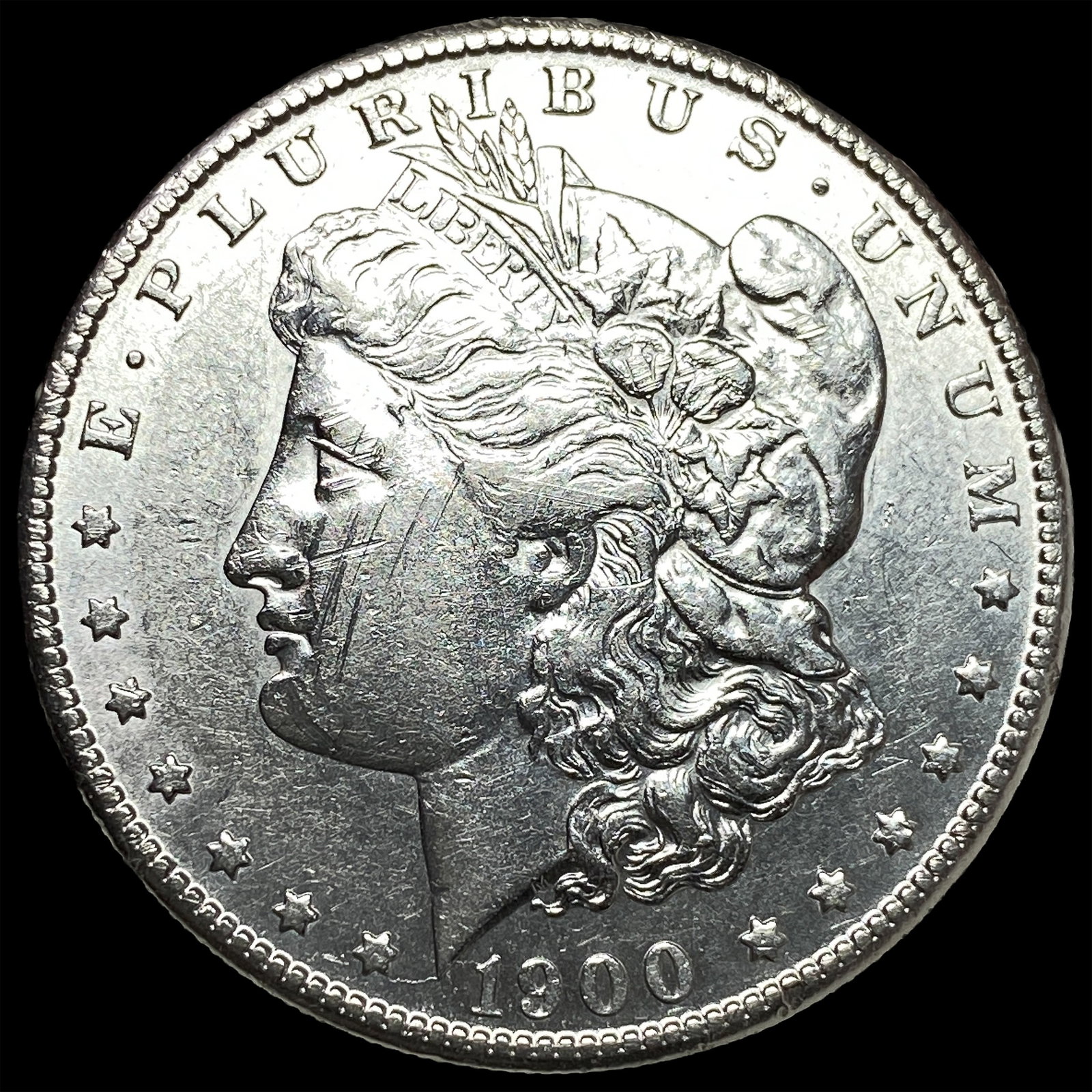 1900-S Silver Morgan Dollar CLOSELY UNCIRCULATED: 1900-S Silver Morgan Dollar CLOSELY UNCIRCULATED